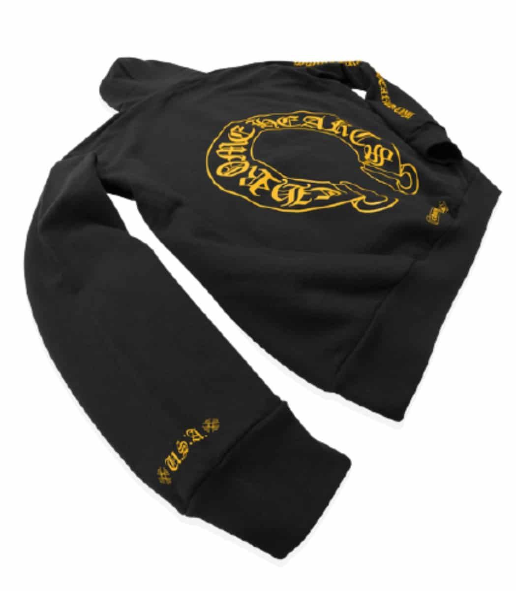 Chrome Hearts Chrome Hearts Horse Shoe Hoodie “Yellow” SIZE LARGE Size US L / EU 52-54 / 3 - 3 Thumbnail