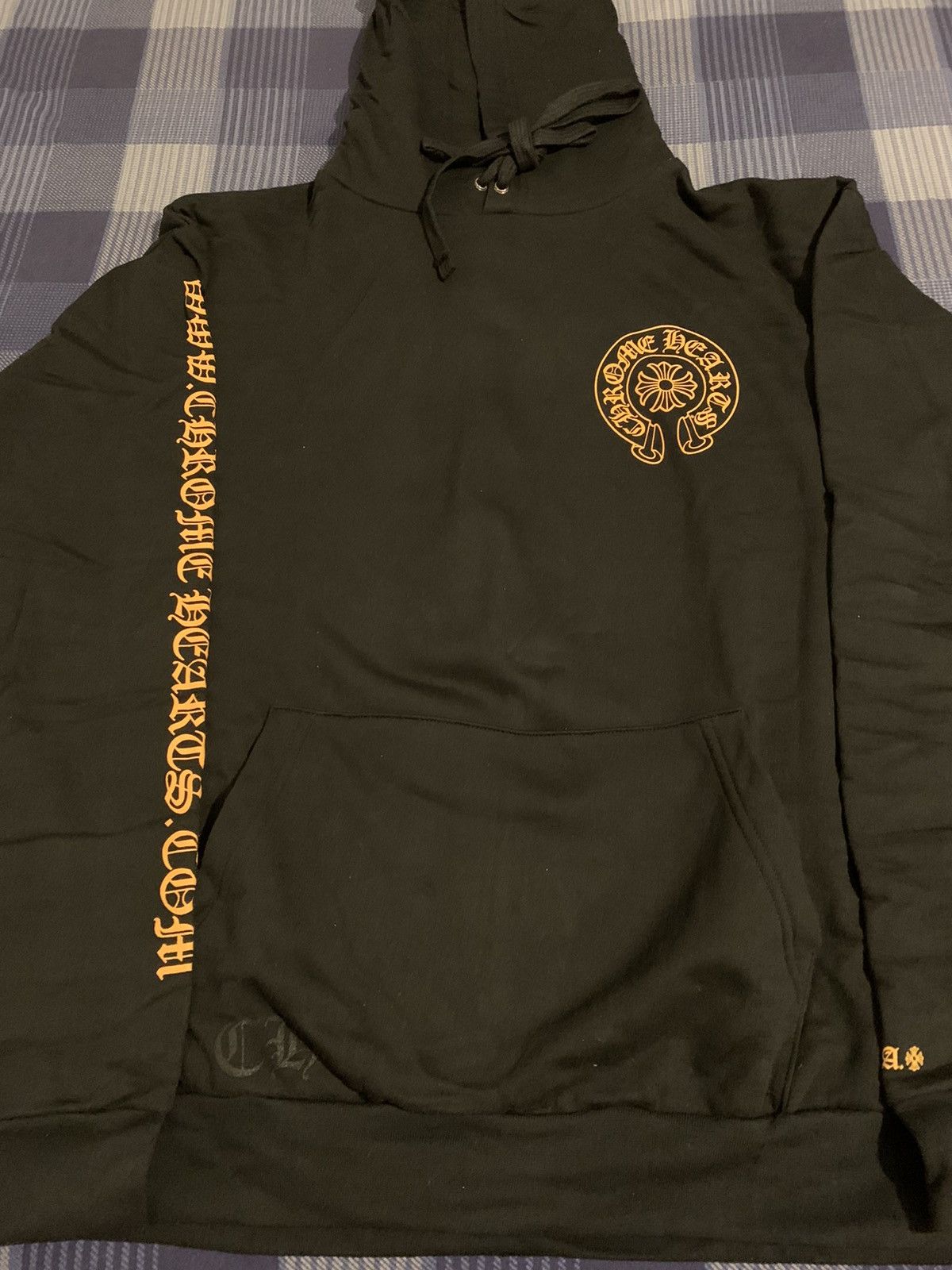 Chrome Hearts Chrome Hearts Horse Shoe Hoodie “Yellow” SIZE LARGE Size US L / EU 52-54 / 3 - 4 Thumbnail