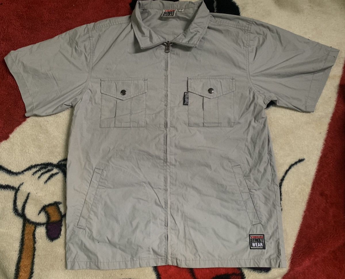 Japanese Brand × Vision Streetwear OG VISION STREETWEAR WORKER SHIRT ZIPPER Size US M / EU 48-50 / 2 - 3 Thumbnail