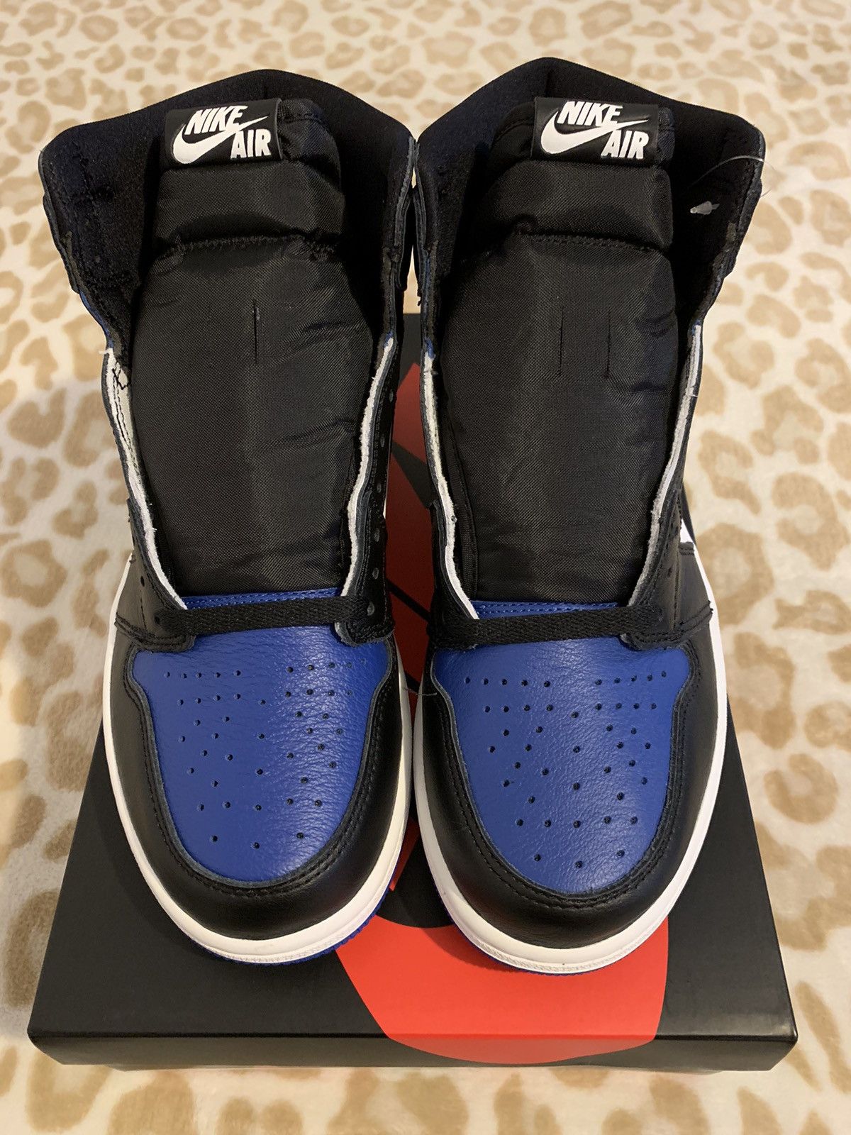 Jordan Brand × Nike Air Jordan 1 Royal Toe Size 9 DS Size US 9 / EU 42 - 2 Thumbnail