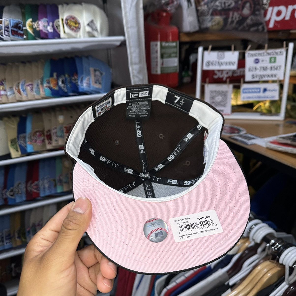 Hat Club × Lids × New Era San Diego padres fitted Size ONE SIZE - 3 Thumbnail
