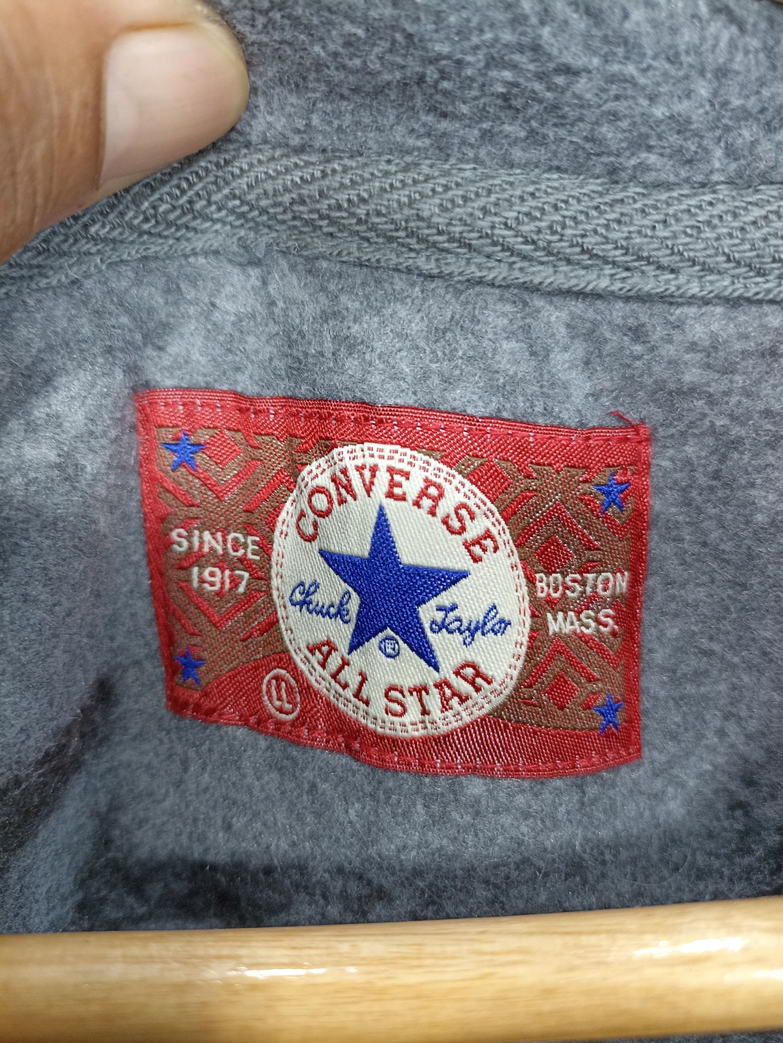 Converse × Vintage Vintage Converse fleece Size US XL / EU 56 / 4 - 5 Thumbnail
