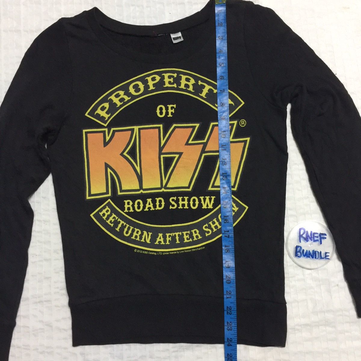 Band Tees 2012 Kiss American Rock Band Sweatshirt Size US S / EU 44-46 / 1 - 14 Thumbnail