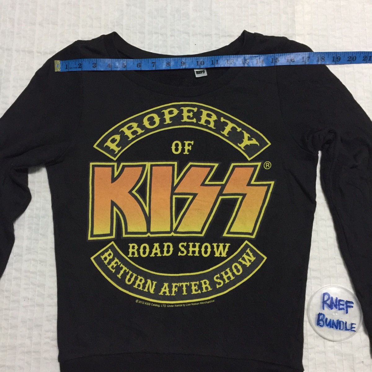 Band Tees 2012 Kiss American Rock Band Sweatshirt Size US S / EU 44-46 / 1 - 13 Thumbnail