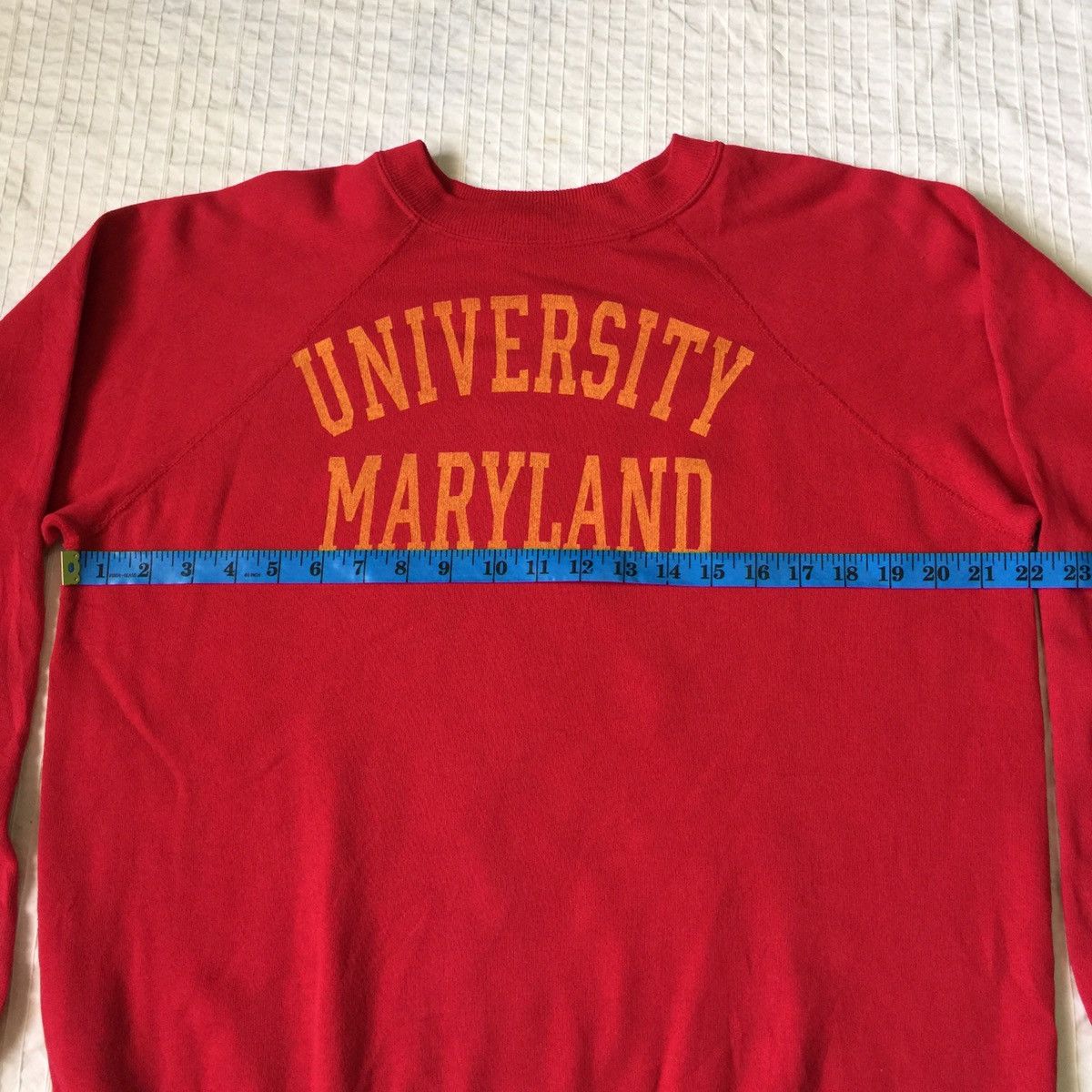 Hanes Vtg 90’s Hanes University Maryland Sweatshirt Big Logo Size US L / EU 52-54 / 3 - 14 Thumbnail