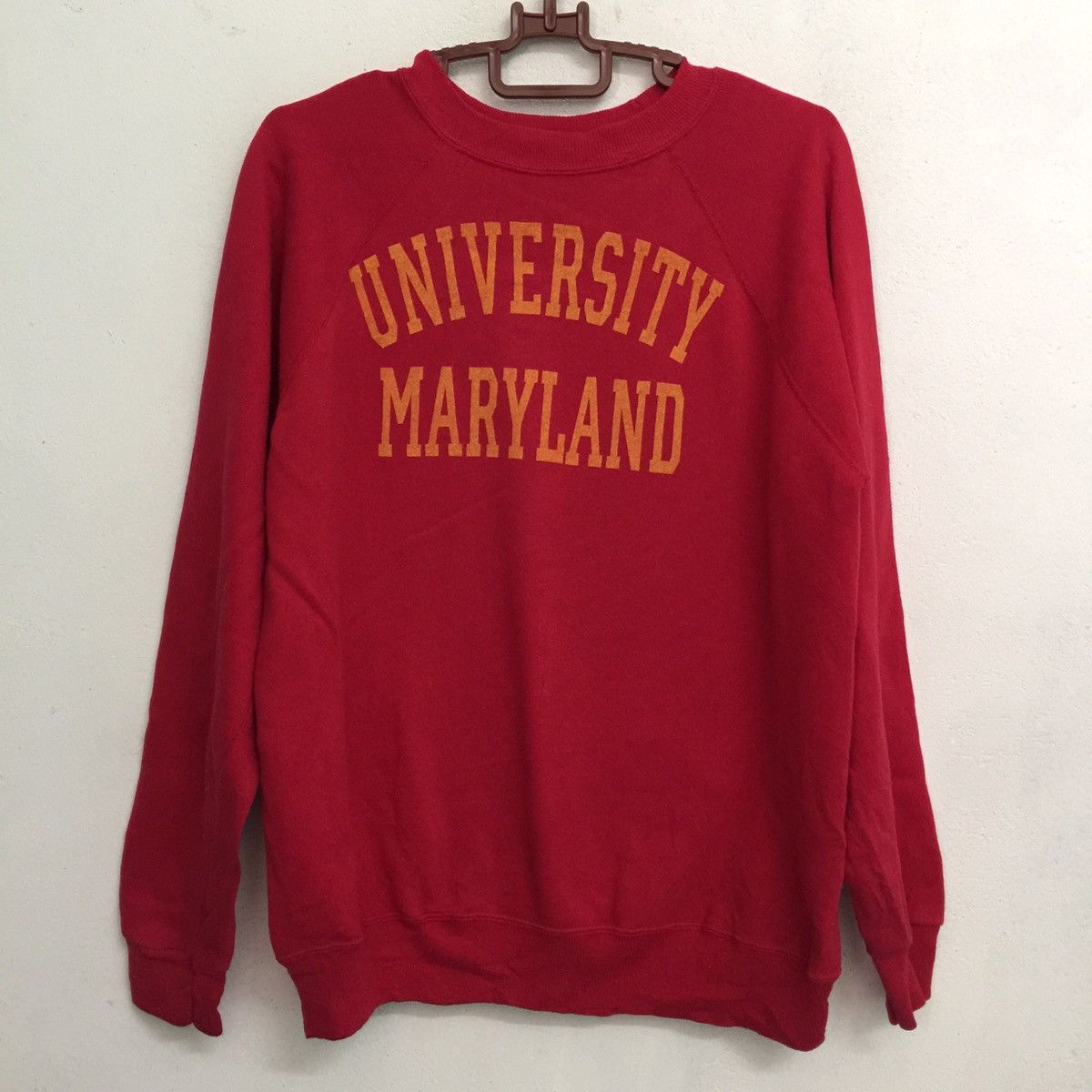 Hanes Vtg 90’s Hanes University Maryland Sweatshirt Big Logo Size US L / EU 52-54 / 3 - 1 Thumbnail