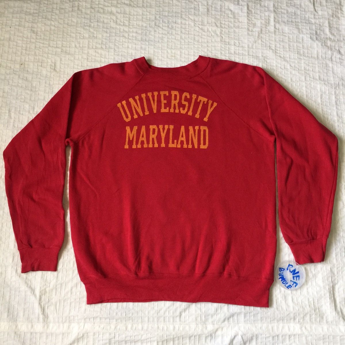 Hanes Vtg 90’s Hanes University Maryland Sweatshirt Big Logo Size US L / EU 52-54 / 3 - 13 Thumbnail