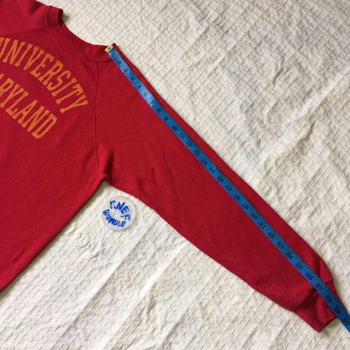 Hanes Vtg 90’s Hanes University Maryland Sweatshirt Big Logo Size US L / EU 52-54 / 3 - 16 Thumbnail