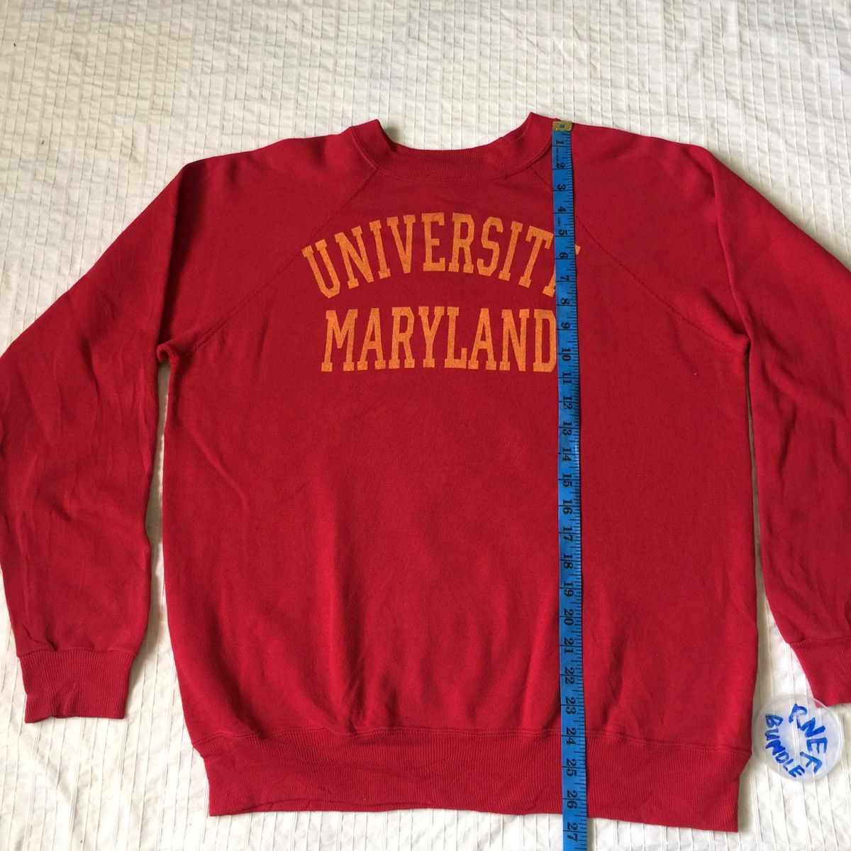 Hanes Vtg 90’s Hanes University Maryland Sweatshirt Big Logo Size US L / EU 52-54 / 3 - 15 Thumbnail