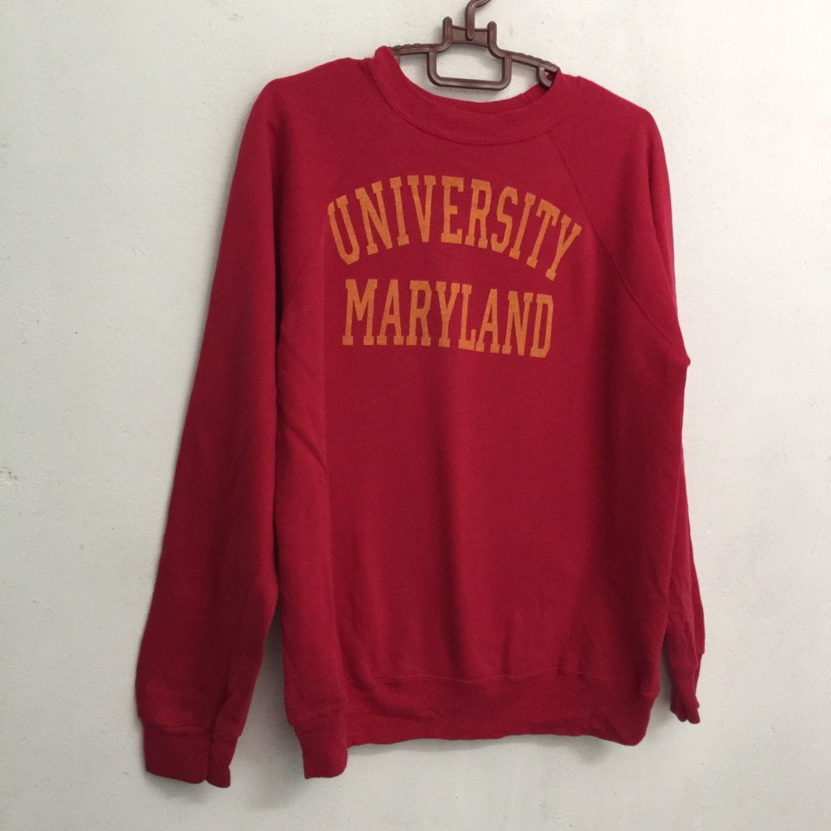 Hanes Vtg 90’s Hanes University Maryland Sweatshirt Big Logo Size US L / EU 52-54 / 3 - 2 Thumbnail