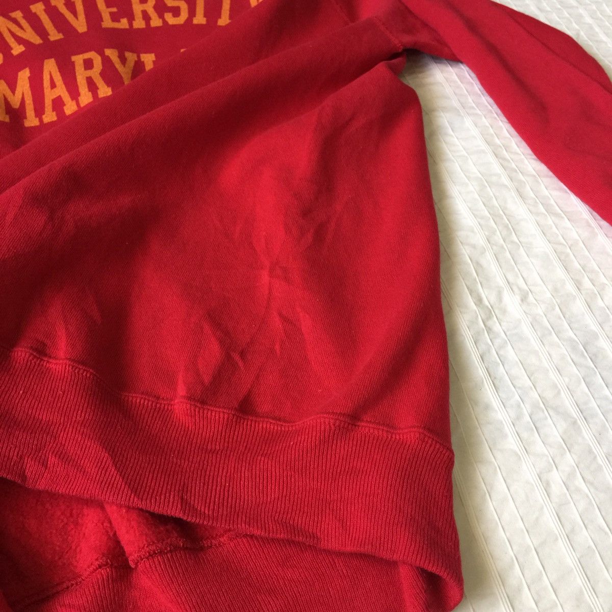 Hanes Vtg 90’s Hanes University Maryland Sweatshirt Big Logo Size US L / EU 52-54 / 3 - 9 Thumbnail