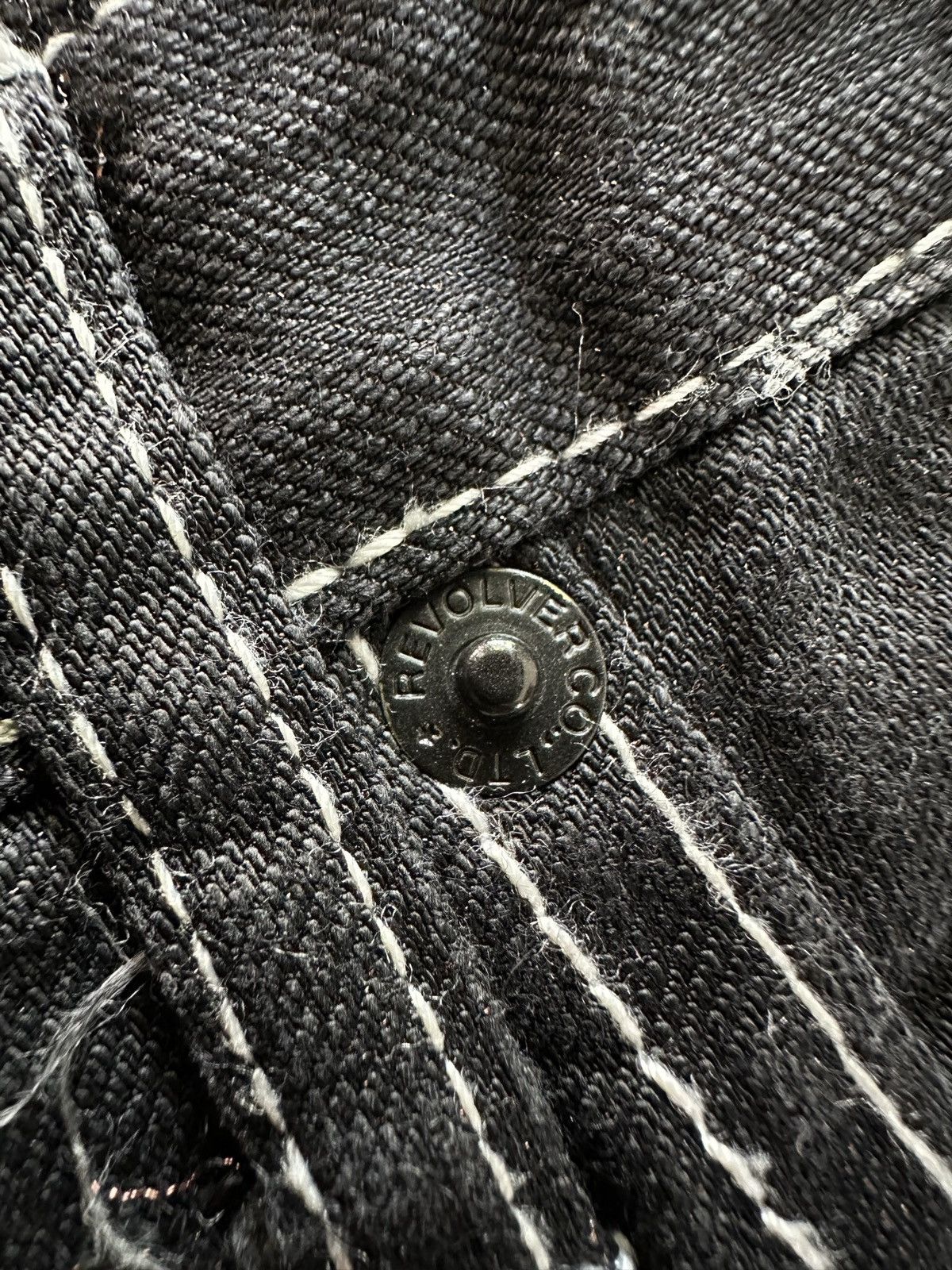 GOODENOUGH × Hiroshi Fujiwara × MasterPiece [ 34 x 42 ] 2000s Revolver “ Stories” black denim pant Size US 34 / EU 50 - 10 Thumbnail
