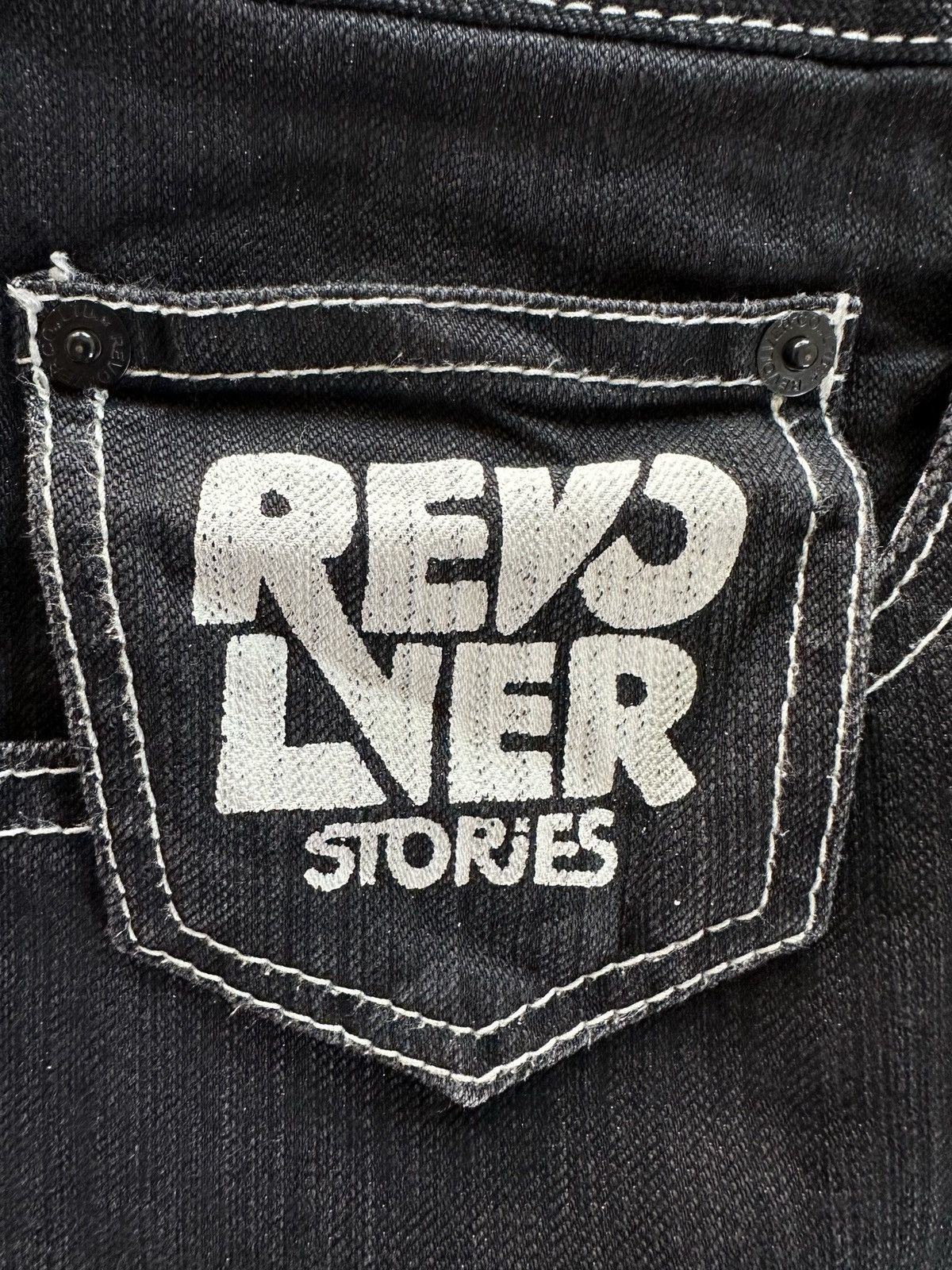 GOODENOUGH × Hiroshi Fujiwara × MasterPiece [ 34 x 42 ] 2000s Revolver “ Stories” black denim pant Size US 34 / EU 50 - 12 Thumbnail