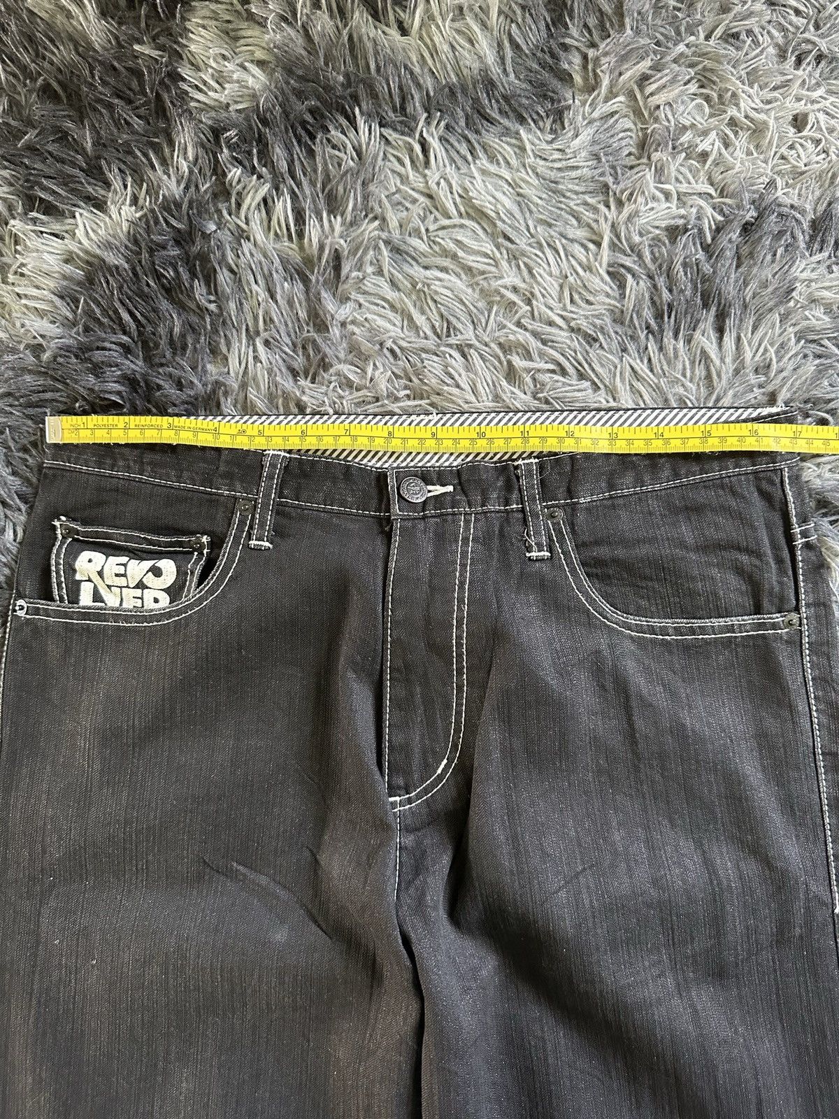 GOODENOUGH × Hiroshi Fujiwara × MasterPiece [ 34 x 42 ] 2000s Revolver “ Stories” black denim pant Size US 34 / EU 50 - 13 Thumbnail