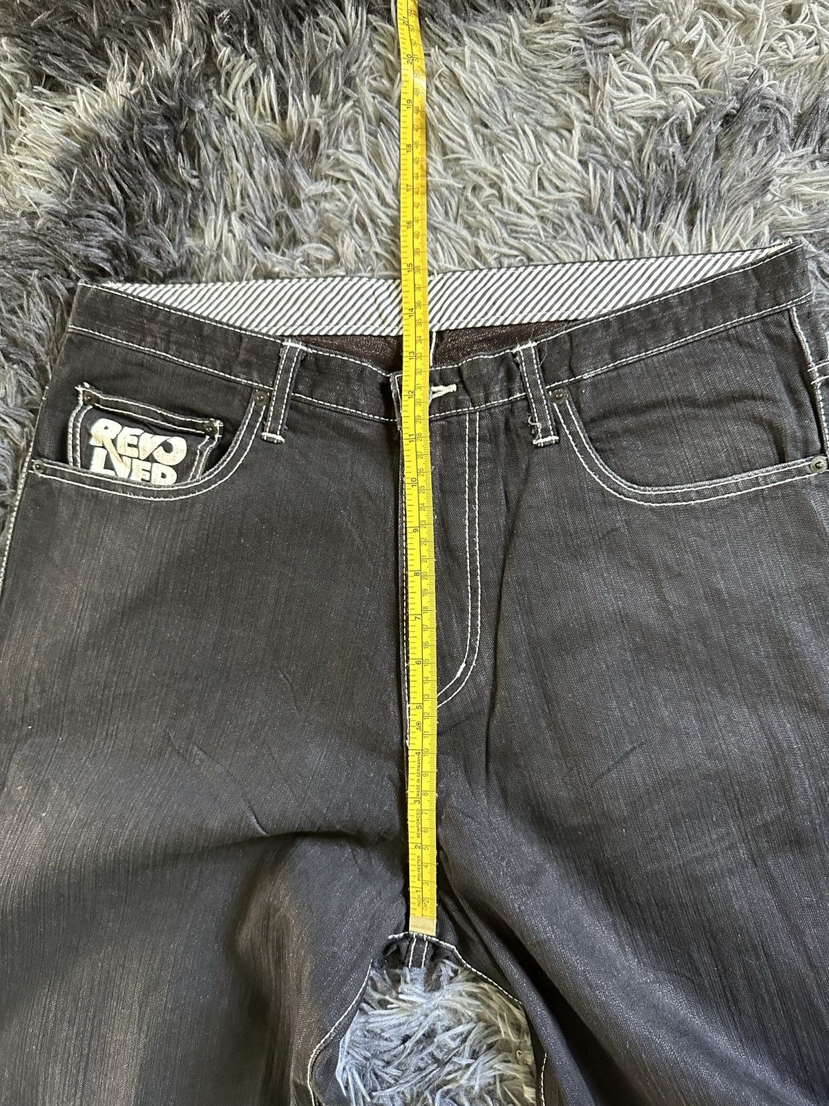 GOODENOUGH × Hiroshi Fujiwara × MasterPiece [ 34 x 42 ] 2000s Revolver “ Stories” black denim pant Size US 34 / EU 50 - 16 Thumbnail