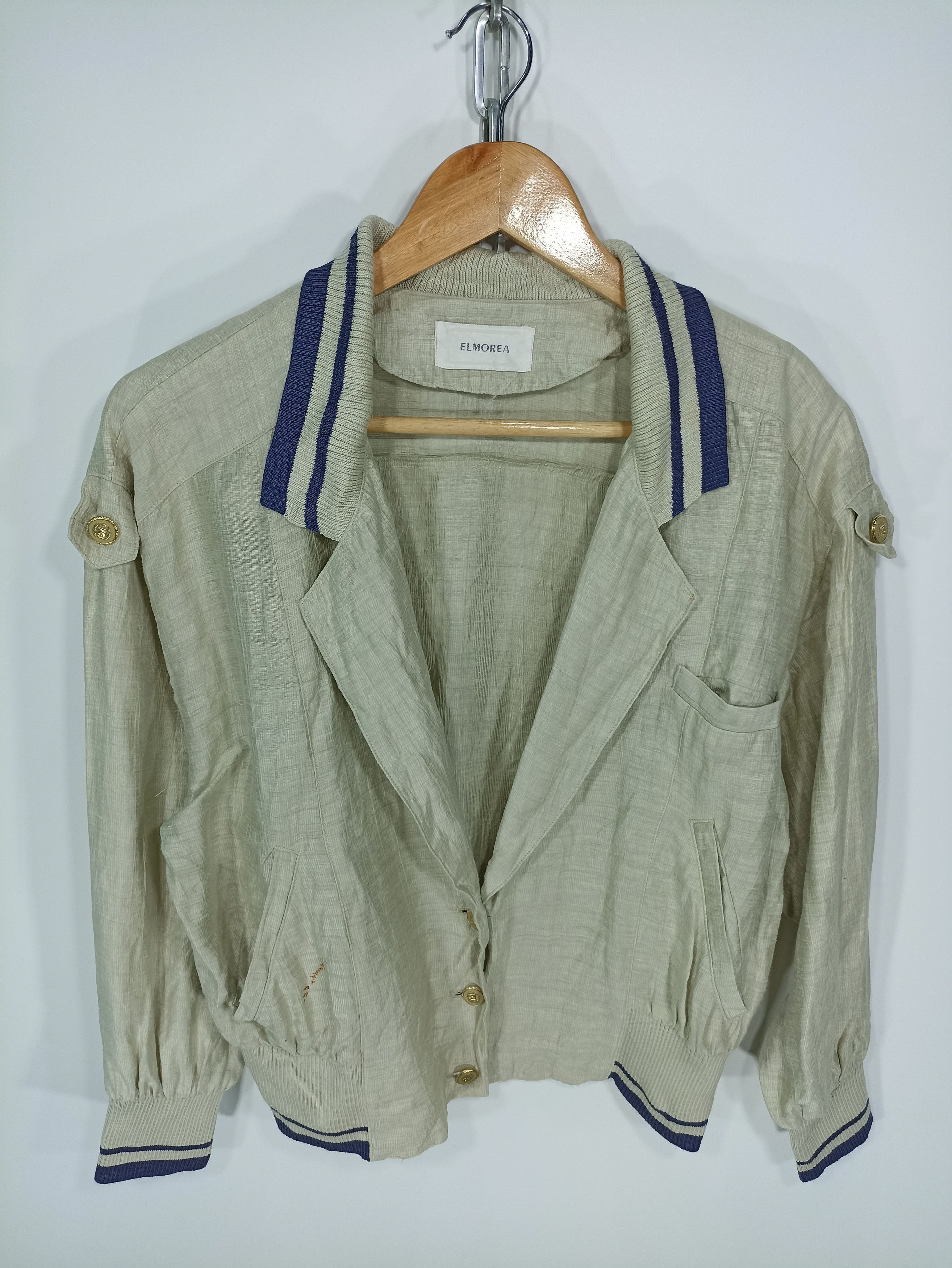 Japanese Brand × Vintage Vintage Elmorea light Cardigan jacket Size US M / EU 48-50 / 2 - 4 Thumbnail