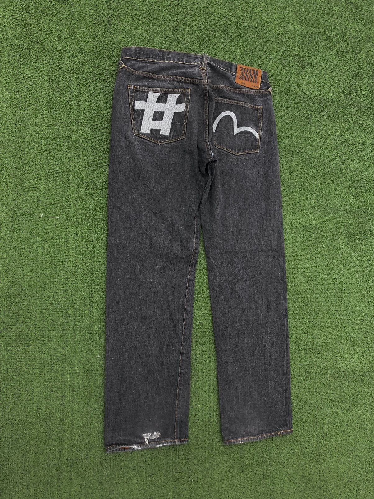 Vintage Rare Pants Evisu 20th Annv Special