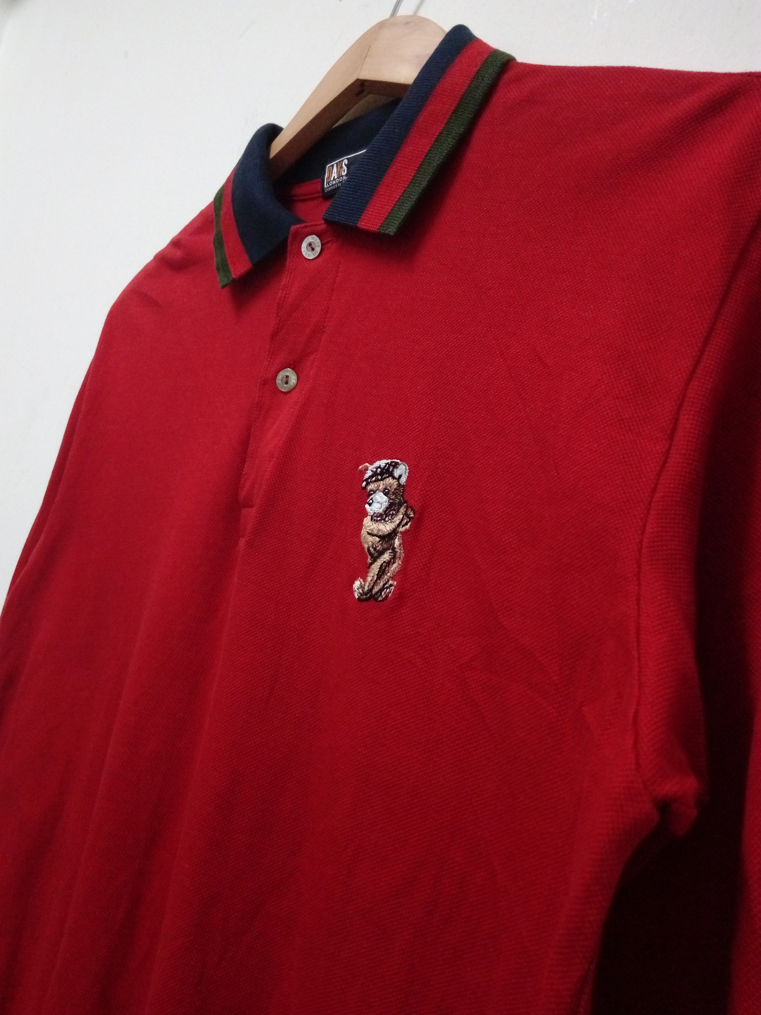 DAKS VINTAGE DAKS LONDON DAKS-GOLF POLO SHIRT JAPANESE Size US M / EU 48-50 / 2 - 1 Thumbnail