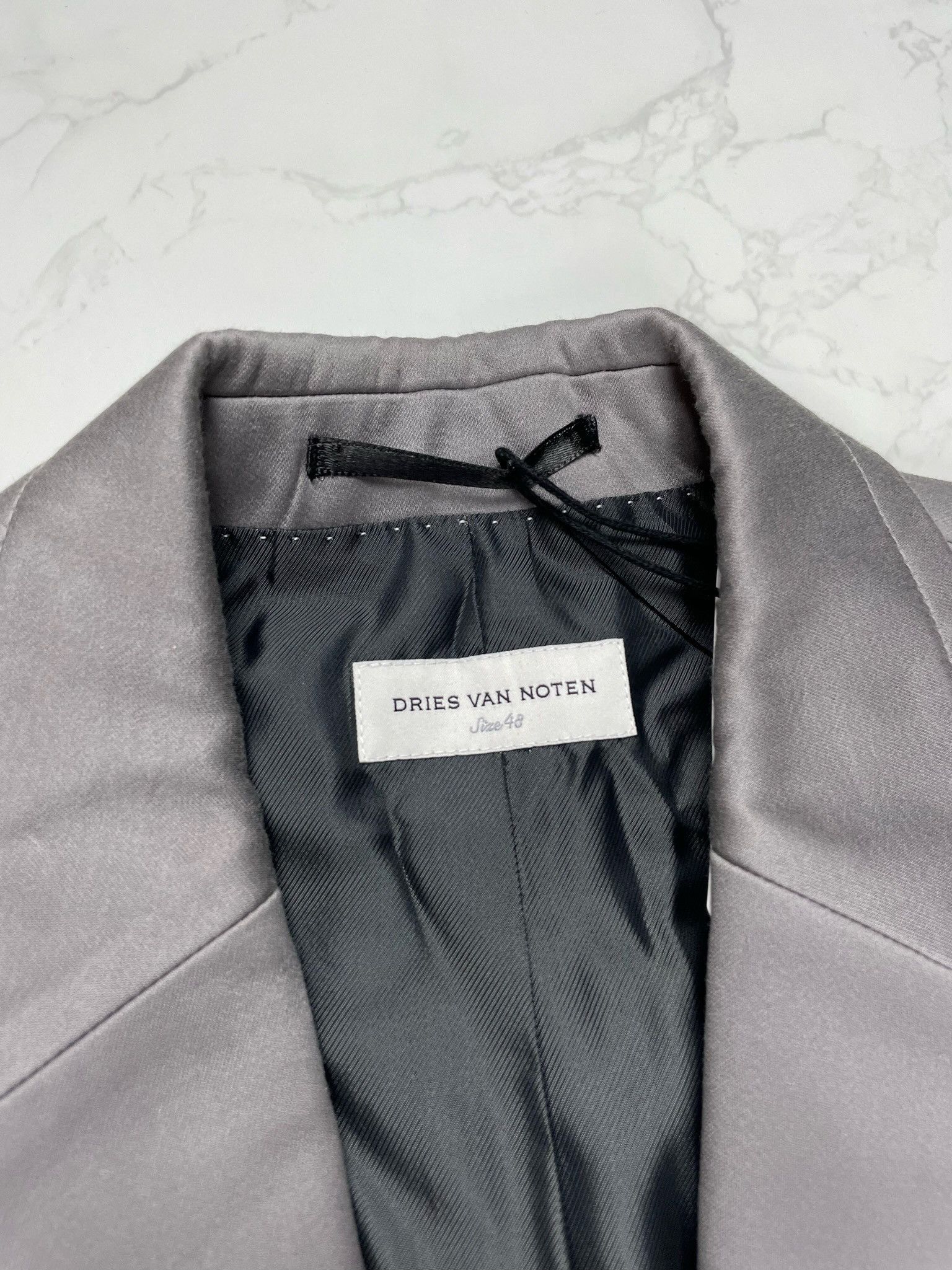 Dries Van Noten Dries Van Noten Grey Blazer Light Jacket Size US M / EU 48-50 / 2 - 7 Thumbnail