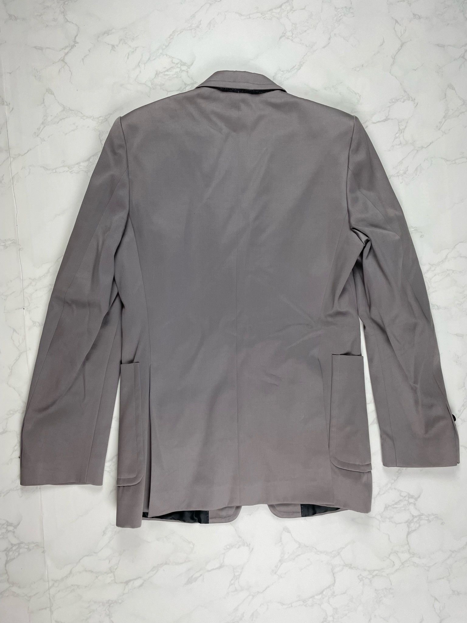 Dries Van Noten Dries Van Noten Grey Blazer Light Jacket Size US M / EU 48-50 / 2 - 9 Thumbnail