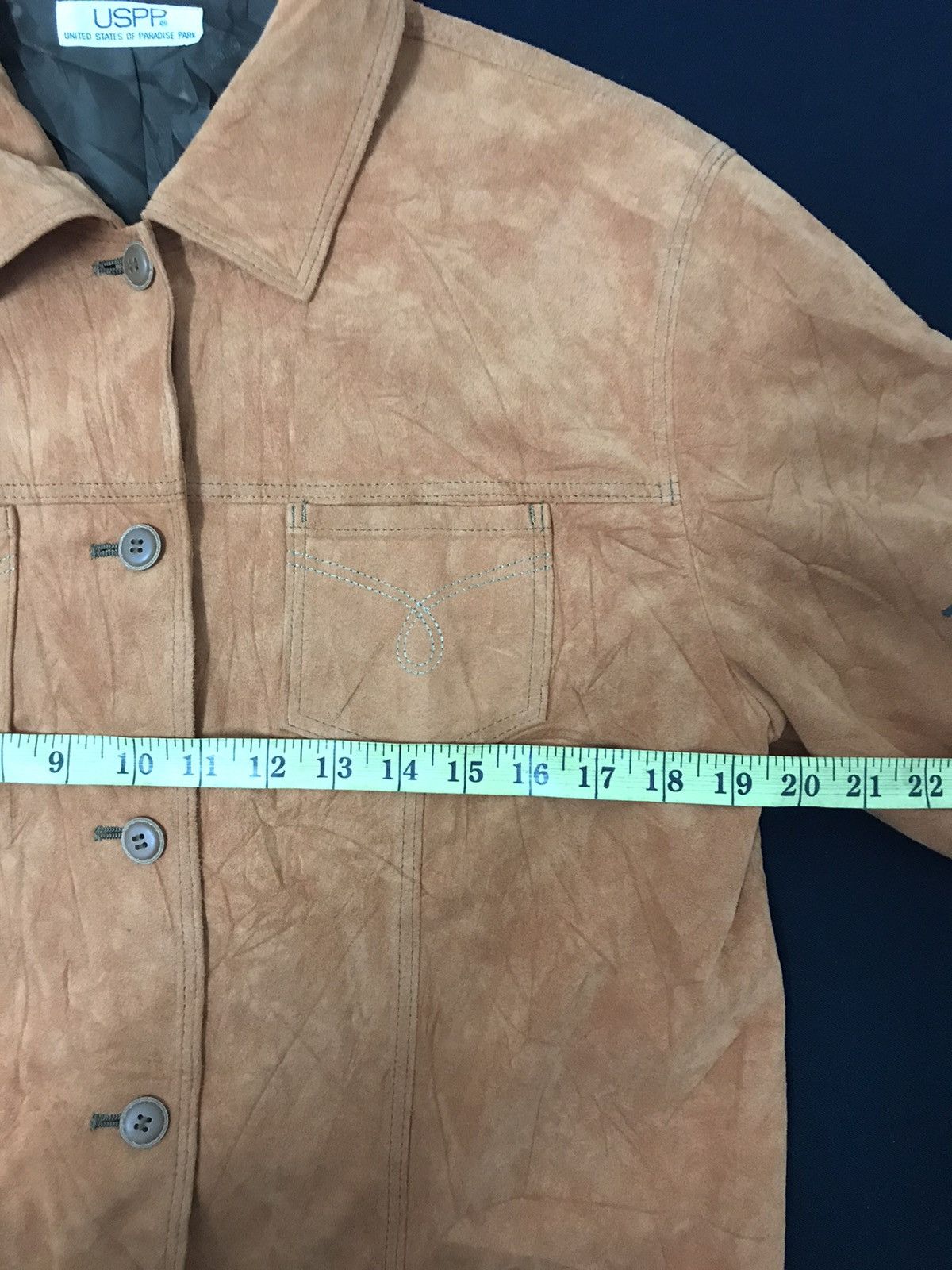 Japanese Brand Vintage USPP United State Paradise Park Suede Jacket Coat Size M / US 6-8 / IT 42-44 - 5 Thumbnail