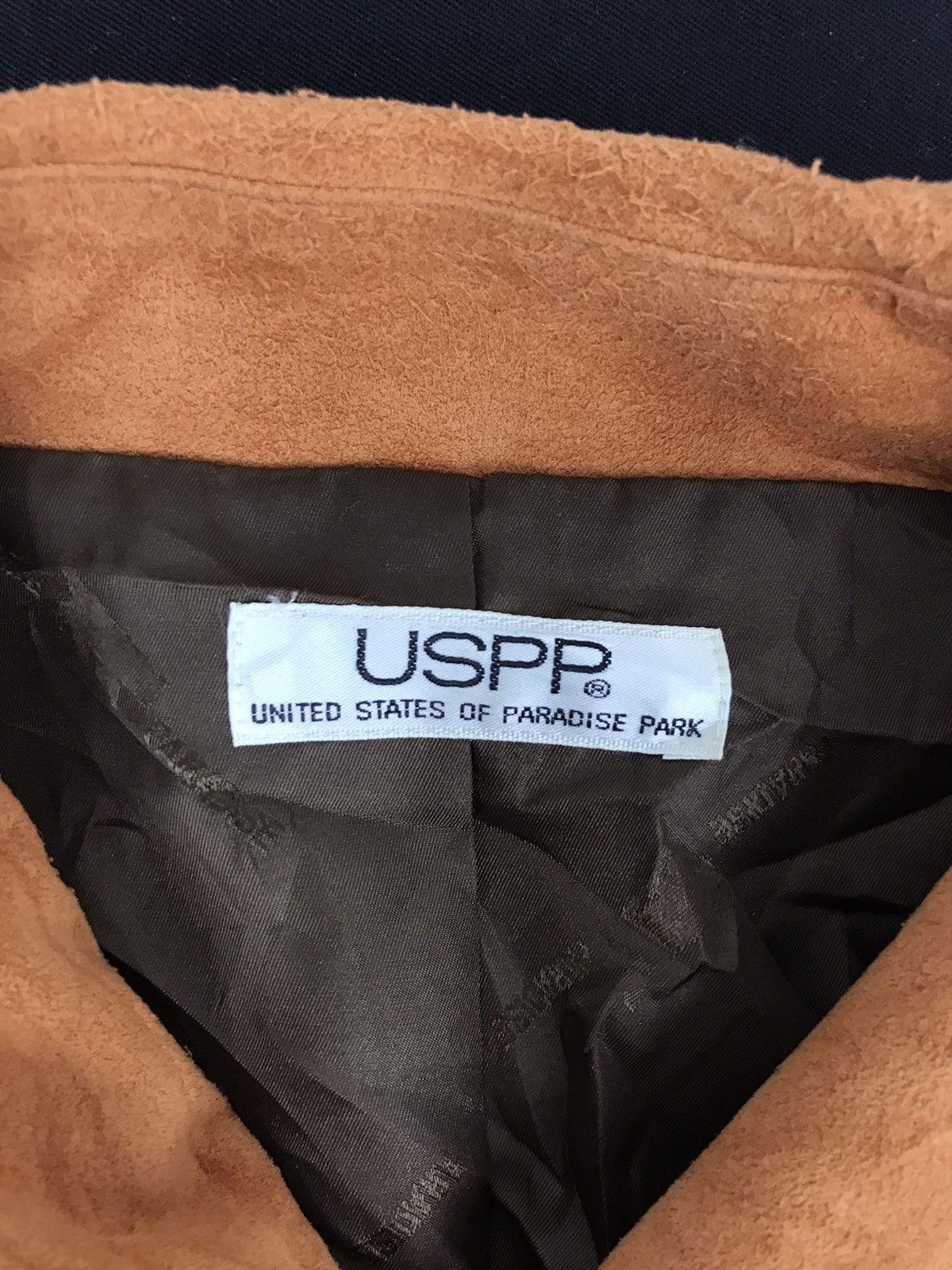 Japanese Brand Vintage USPP United State Paradise Park Suede Jacket Coat Size M / US 6-8 / IT 42-44 - 2 Thumbnail