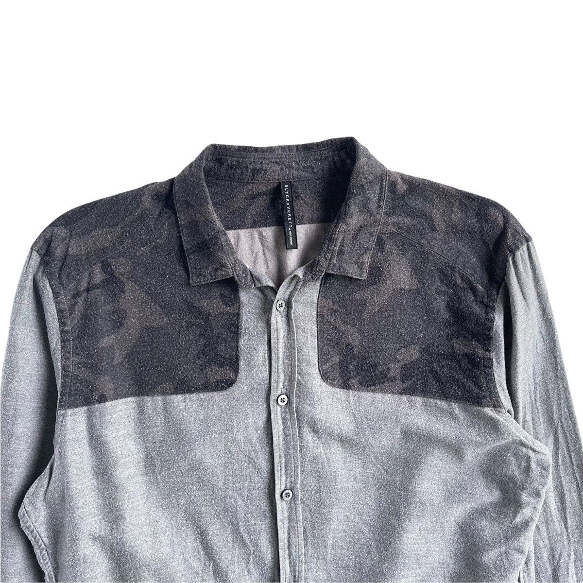 Black Barrett × Neil Barrett Black Barrett By Neil Barrett Camouflage Shirt Size US L / EU 52-54 / 3 - 2 Thumbnail