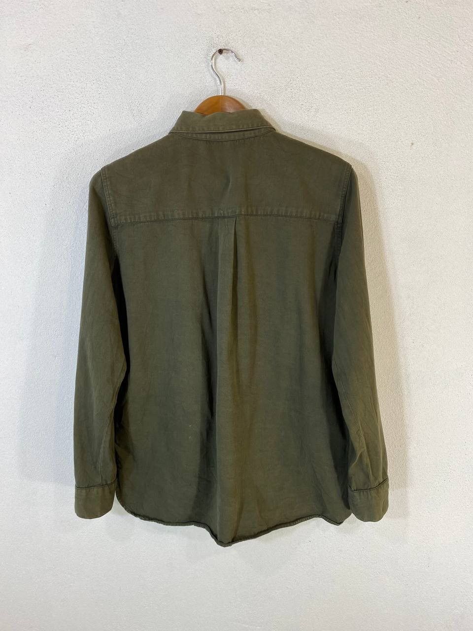 Zara Zara Basic Green Shirt Nice Design Size US M / EU 48-50 / 2 - 2 Thumbnail