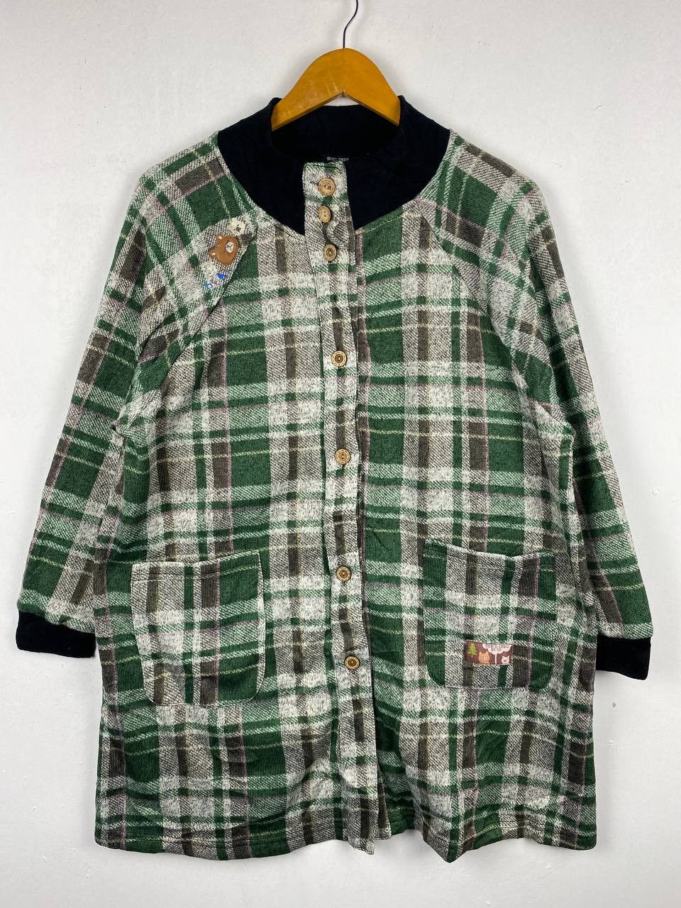 Japanese Brand vintage japanese brands flannel jacket nice design Size US XL / EU 56 / 4 - 1 Thumbnail