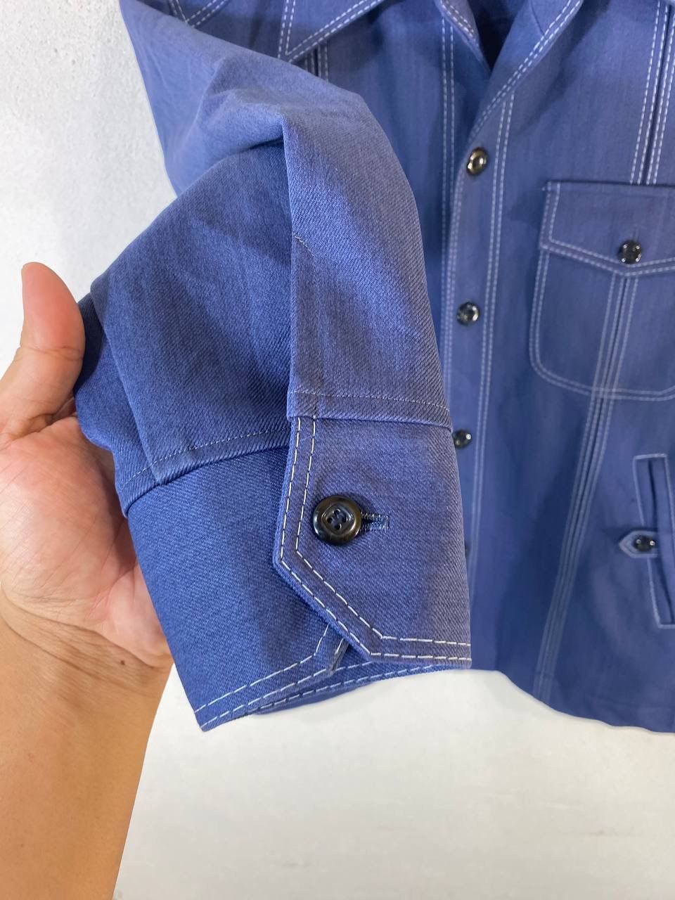 Japanese Brand Vintage 70s Style Japanese Brands Big Collar Jacket Size US L / EU 52-54 / 3 - 8 Thumbnail