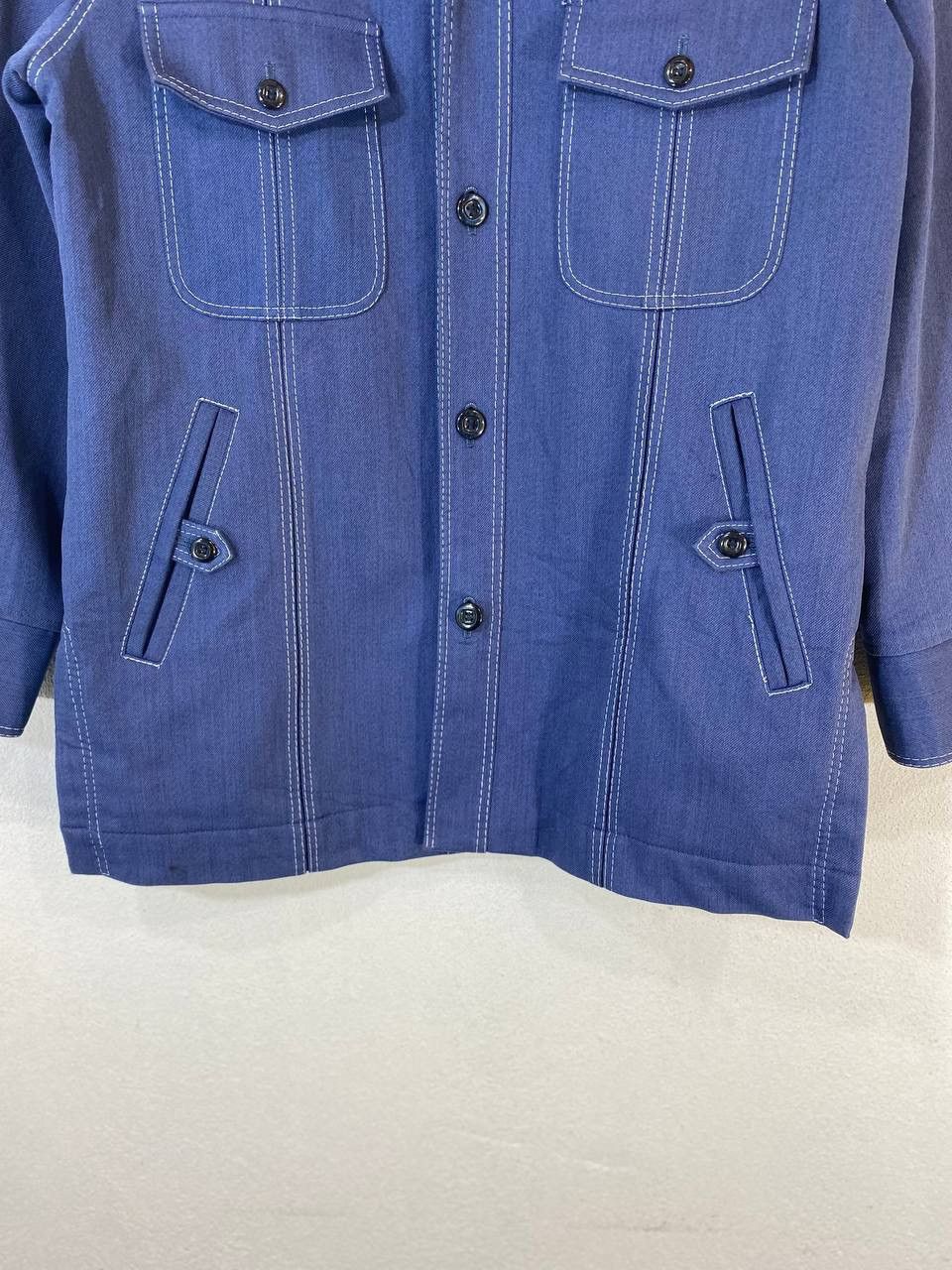 Japanese Brand Vintage 70s Style Japanese Brands Big Collar Jacket Size US L / EU 52-54 / 3 - 5 Thumbnail