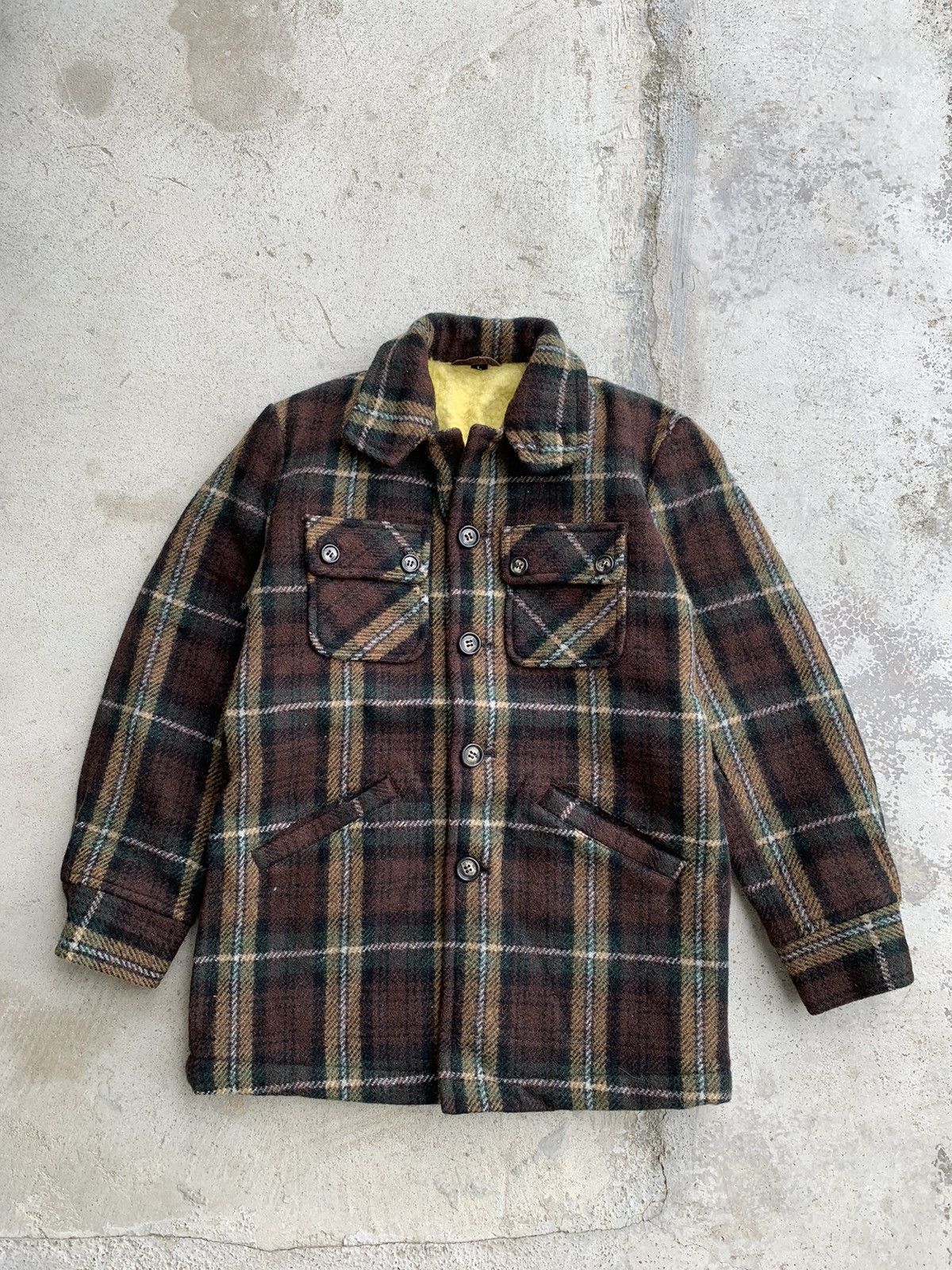 Vintage Wool Flannel Jacket