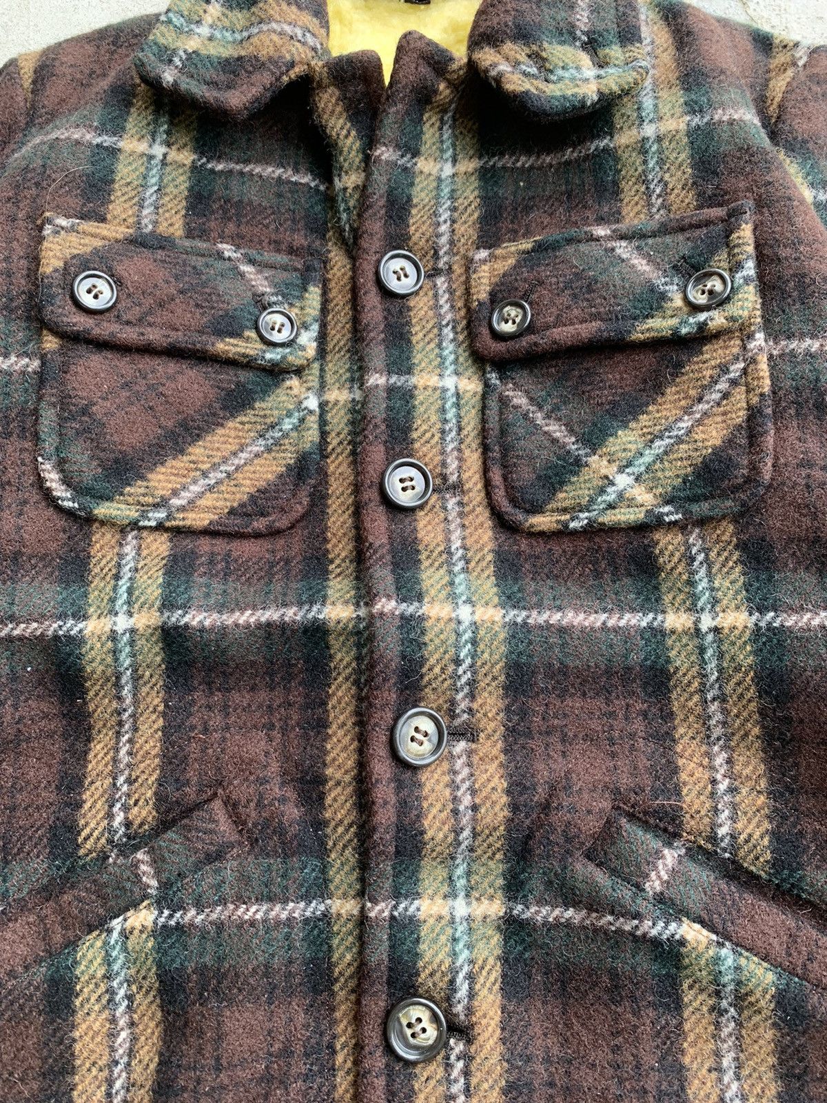 Japanese Brand Vintage Wool Flannel Jacket Size US M / EU 48-50 / 2 - 3 Thumbnail