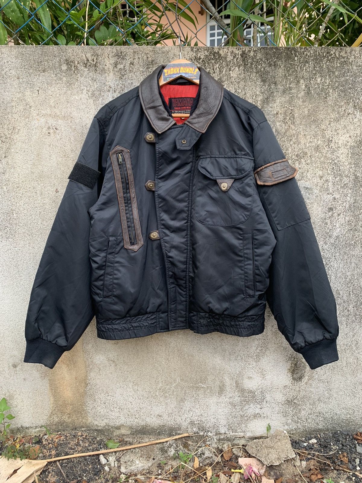 Japanese Brand × Yamaha Vintage 80s-90s Yamaha Riding / Bomber jacket Size US XL / EU 56 / 4 - 1 Thumbnail
