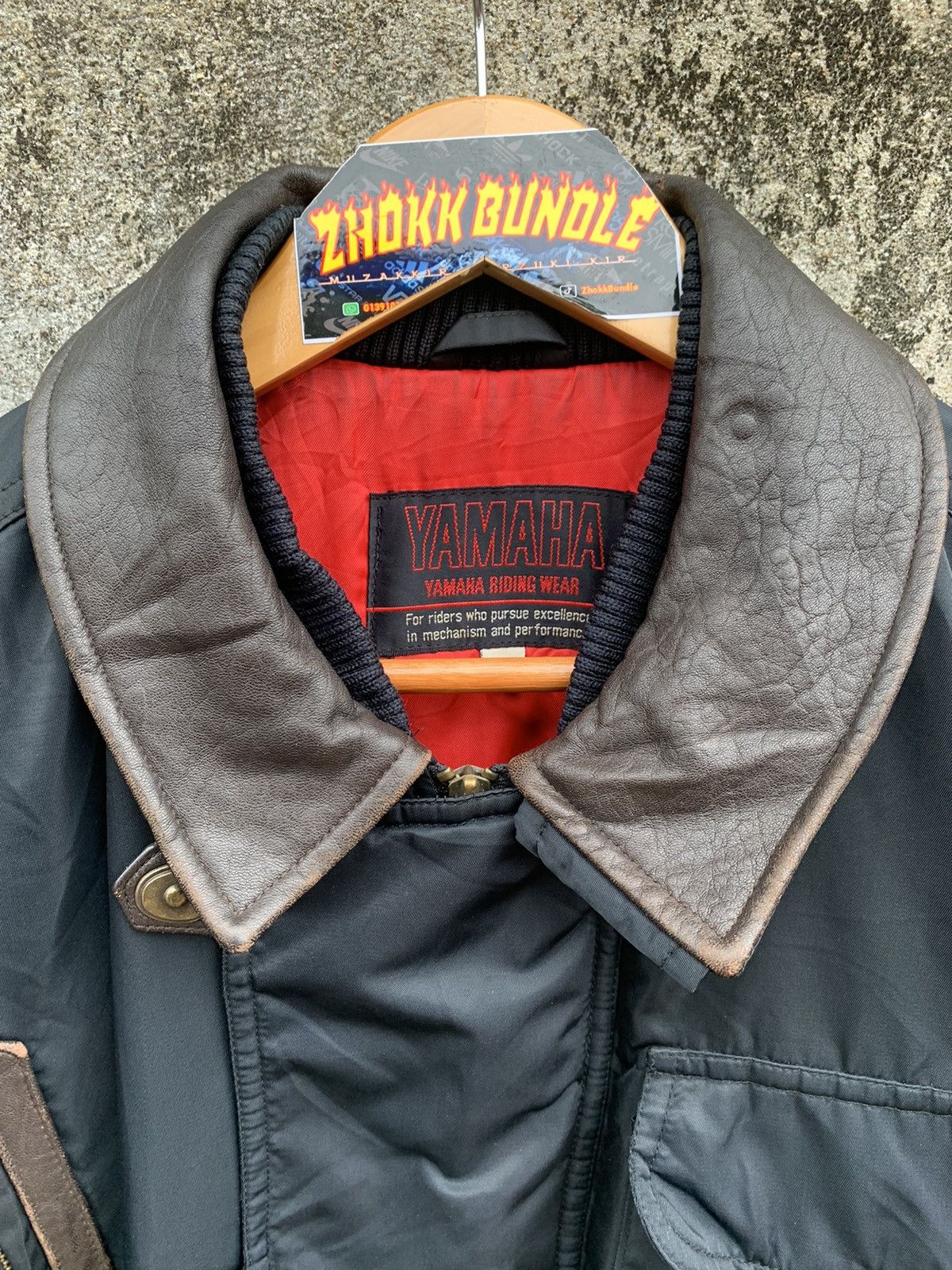 Japanese Brand × Yamaha Vintage 80s-90s Yamaha Riding / Bomber jacket Size US XL / EU 56 / 4 - 7 Thumbnail