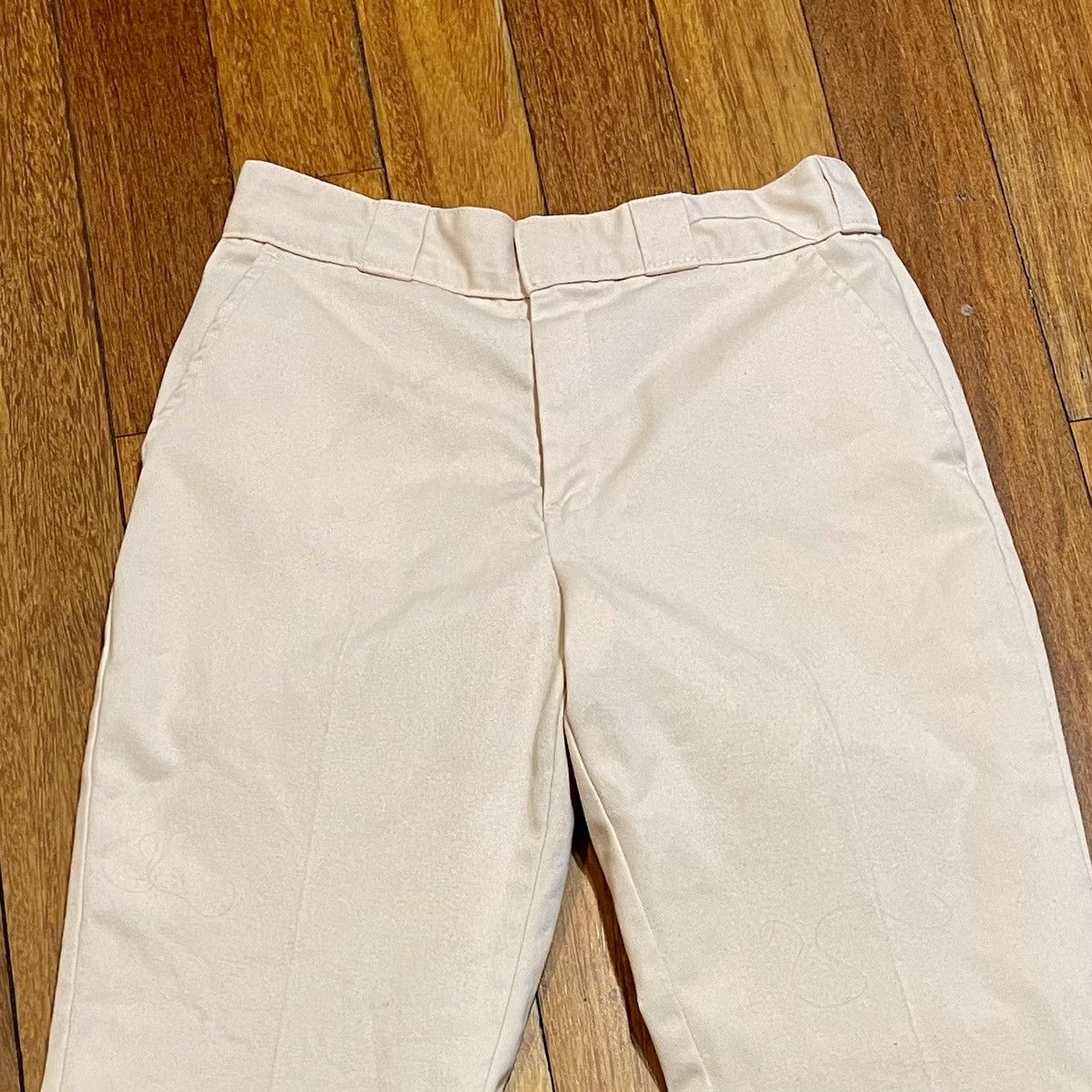 Dickies LIGHT PINK CANVAS DICKIES! Size 28" / US 6 / IT 42 - 2 Preview