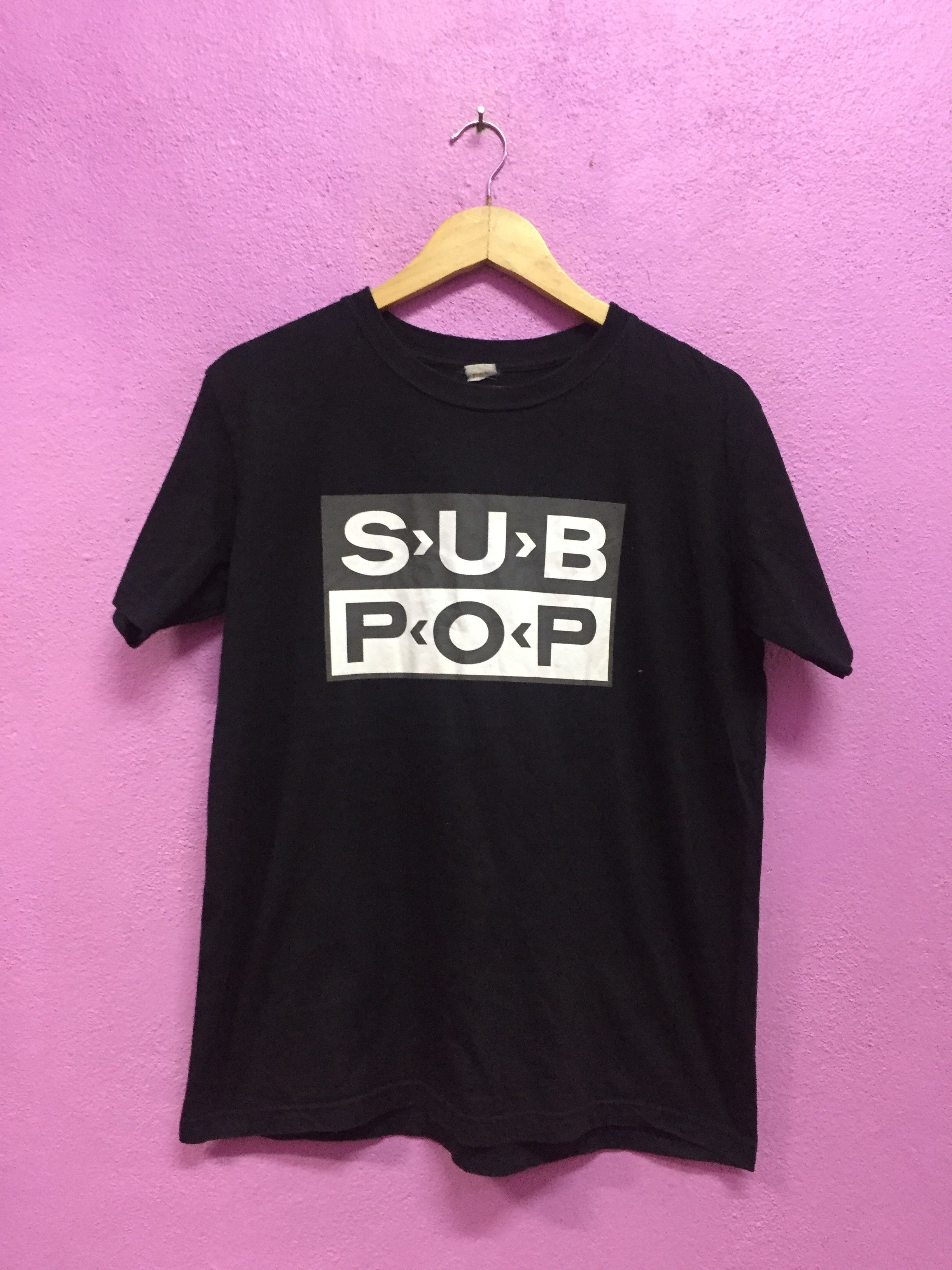 Band Tees Sub Pop Records Grunge T-Shirts Size M Size US M / EU 48-50 / 2 - 1 Thumbnail