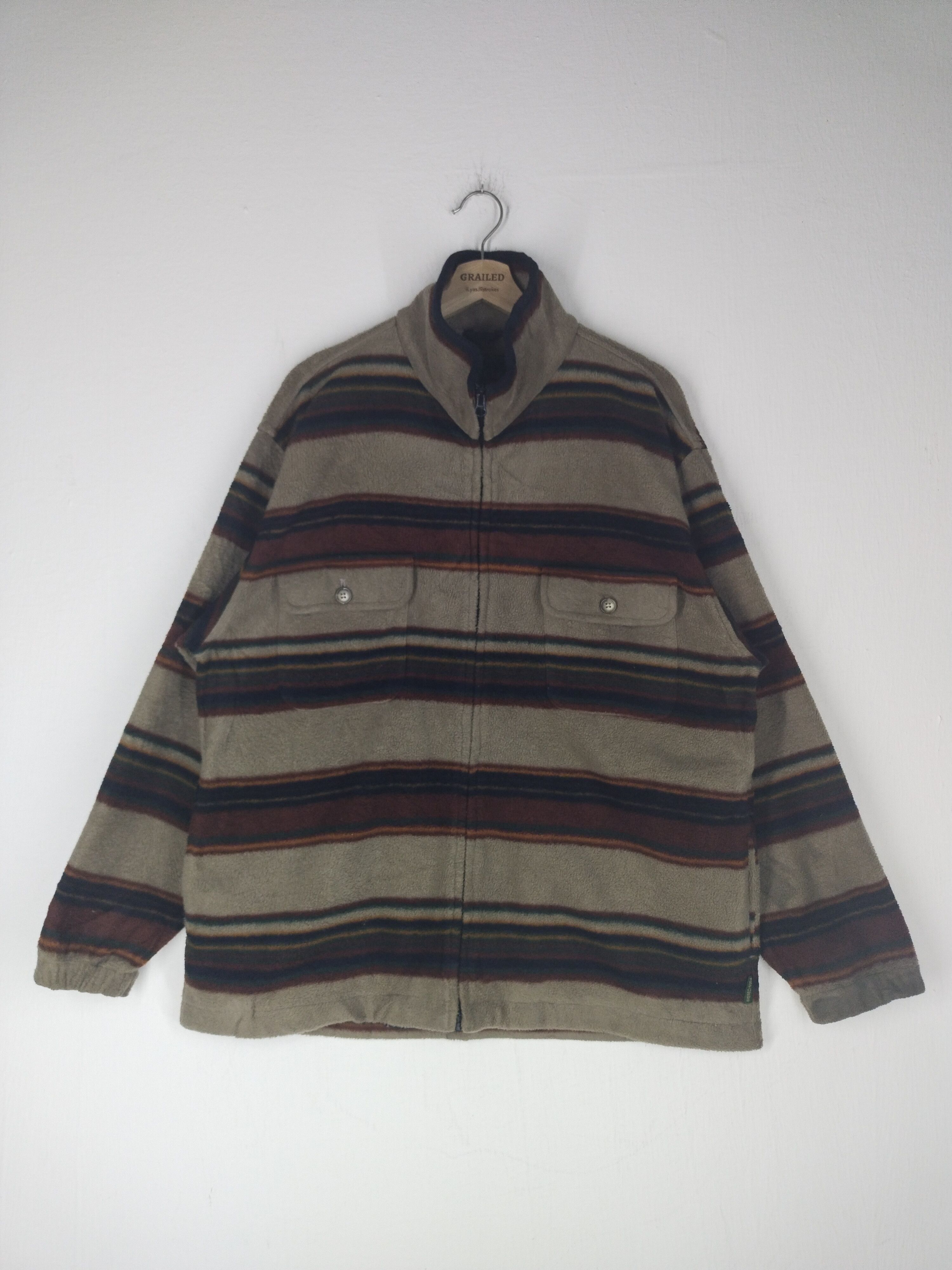 Polo Ralph Lauren VINTAGE POLO CLUB FLEECE ZIPPER JACKET Size US L / EU 52-54 / 3 - 1 Thumbnail
