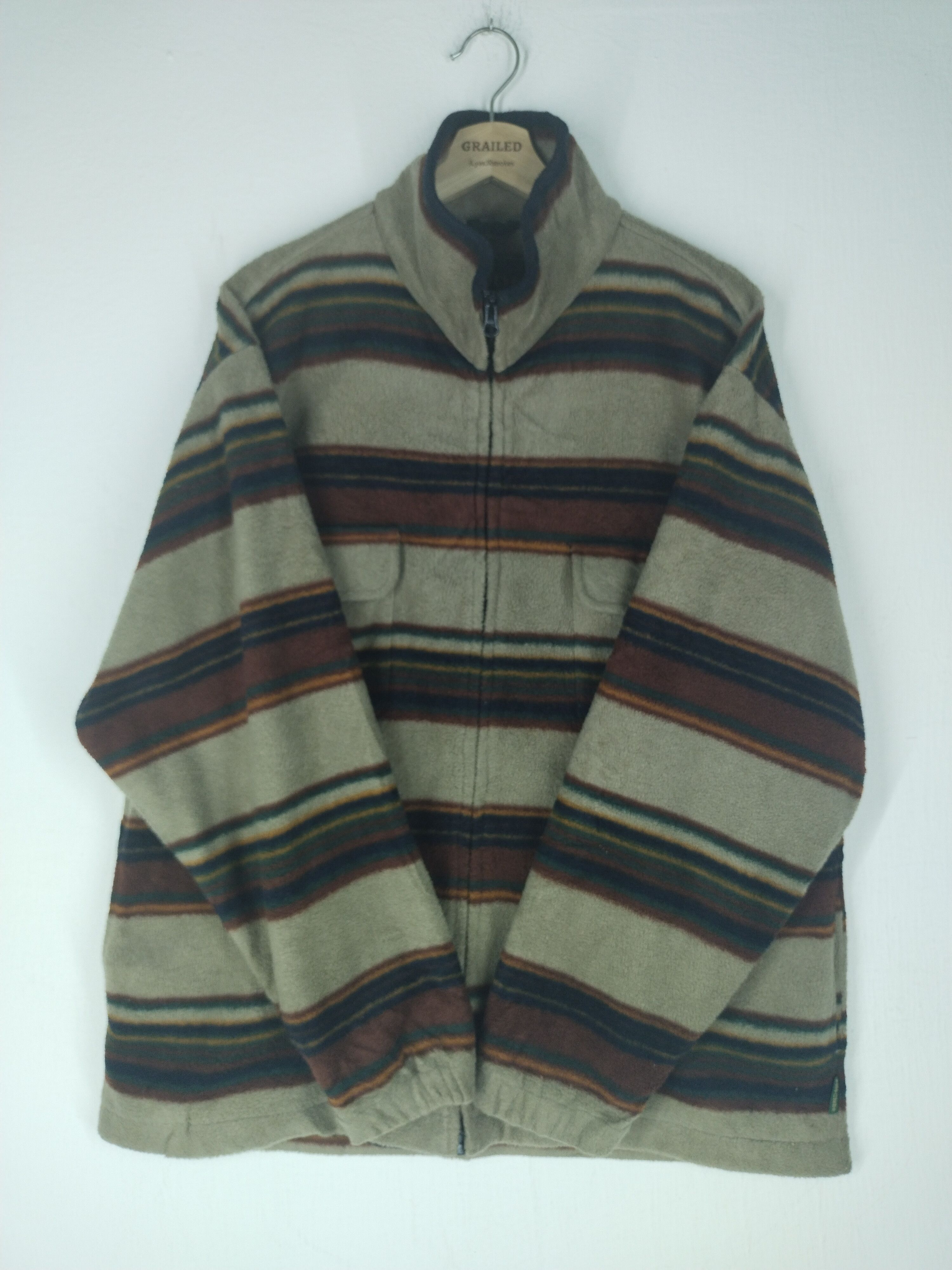 Polo Ralph Lauren VINTAGE POLO CLUB FLEECE ZIPPER JACKET Size US L / EU 52-54 / 3 - 2 Thumbnail