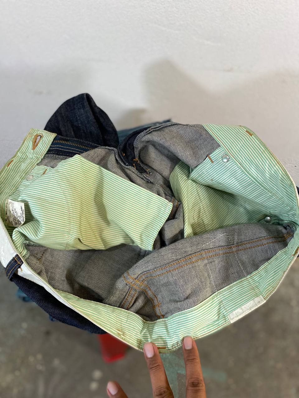 Japanese Brand mack daddy japanese brands denim nice design Size US 35 - 11 Thumbnail