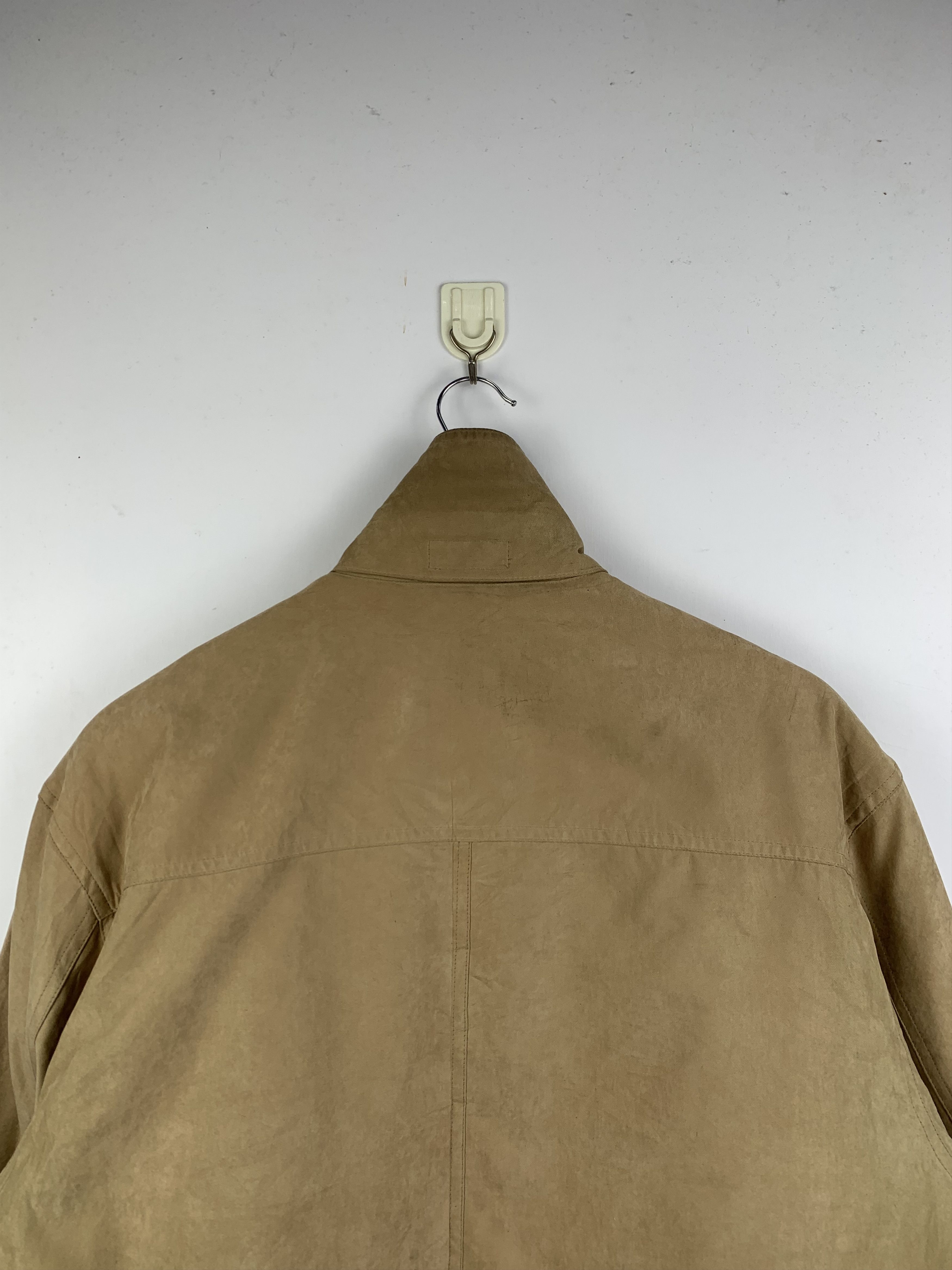Japanese Brand Vintage Troy Bros Zip Up Cotton Canvas Long Jacket Size US M / EU 48-50 / 2 - 6 Thumbnail