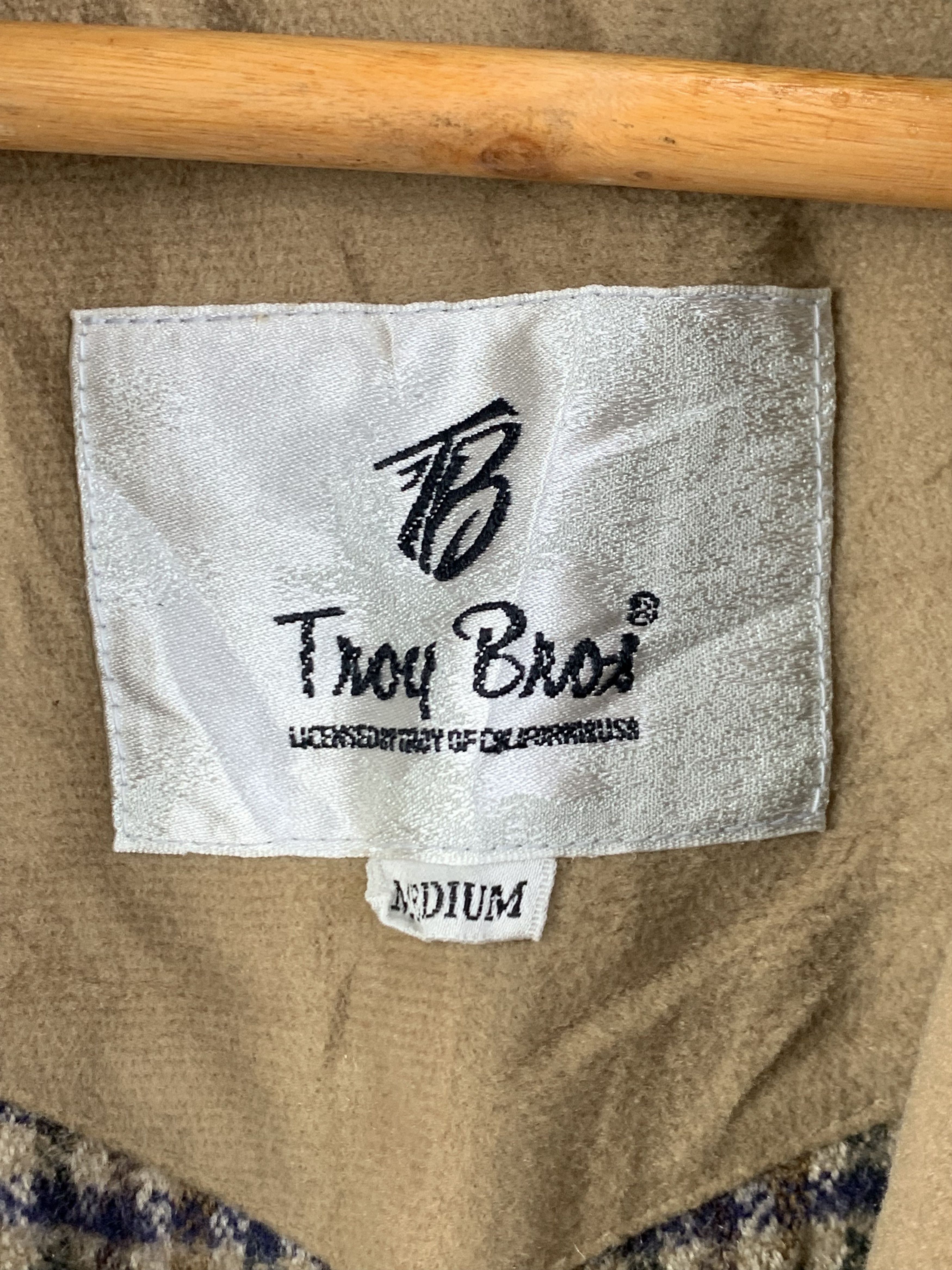 Japanese Brand Vintage Troy Bros Zip Up Cotton Canvas Long Jacket Size US M / EU 48-50 / 2 - 13 Thumbnail