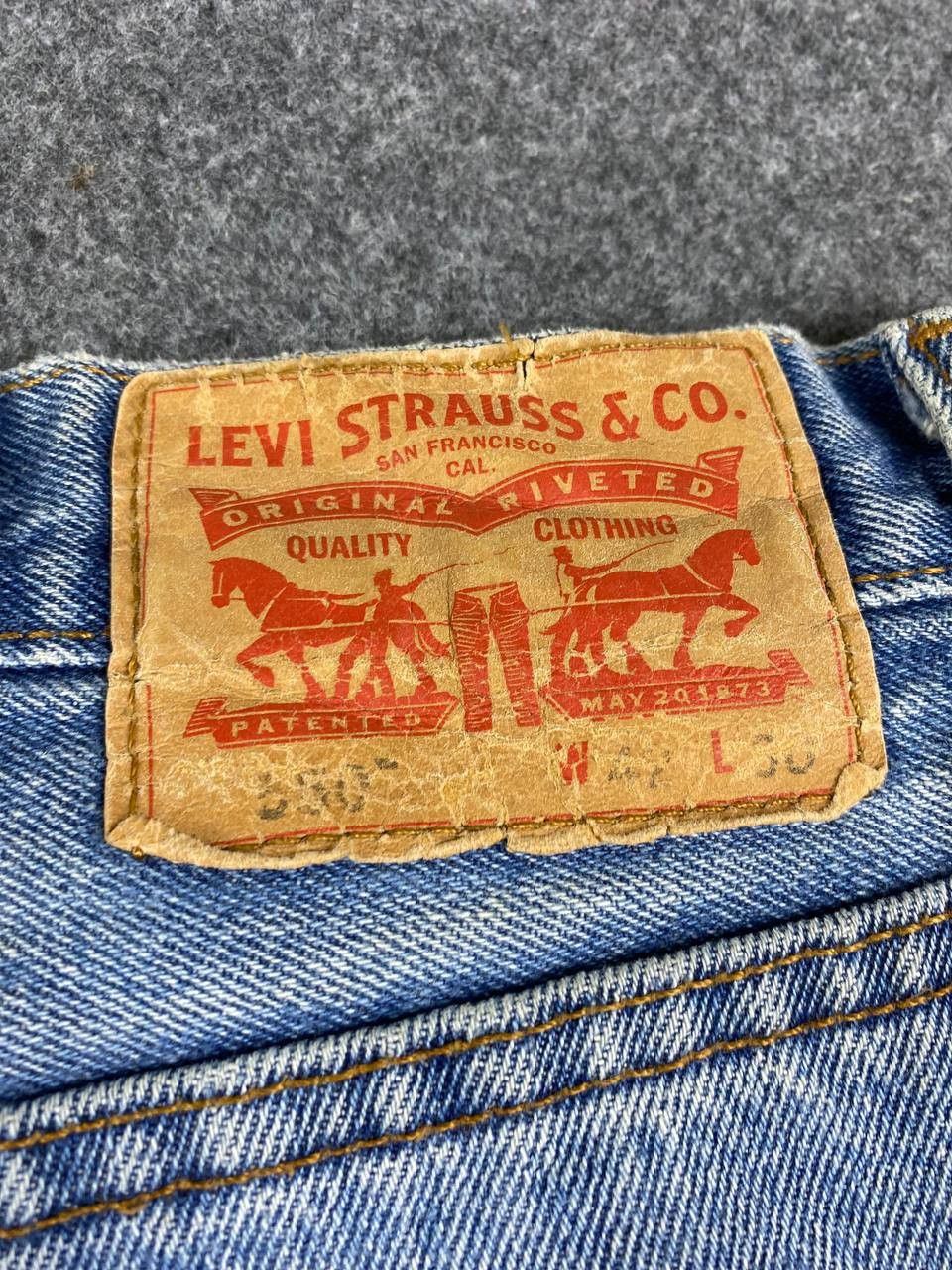Levi's levis 550 regular fit distressed denim Size US 42 / EU 58 - 6 Thumbnail