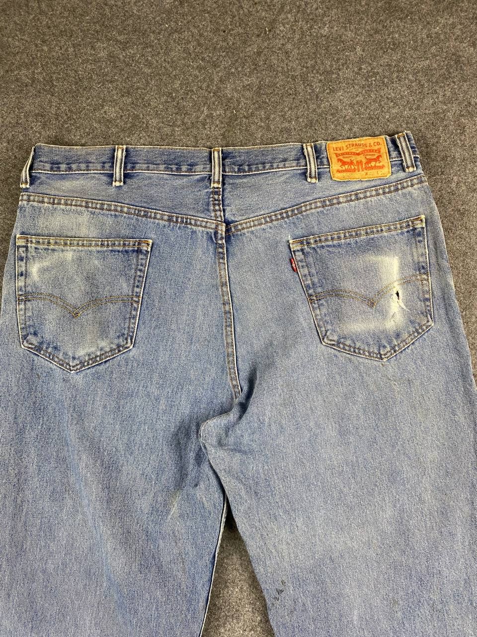 Levi's levis 550 regular fit distressed denim Size US 42 / EU 58 - 3 Thumbnail
