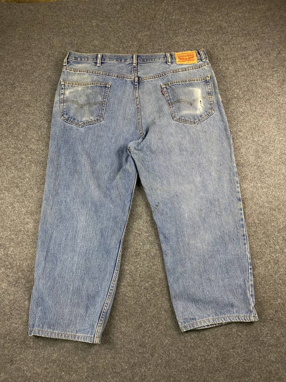 Levi's levis 550 regular fit distressed denim Size US 42 / EU 58 - 1 Thumbnail