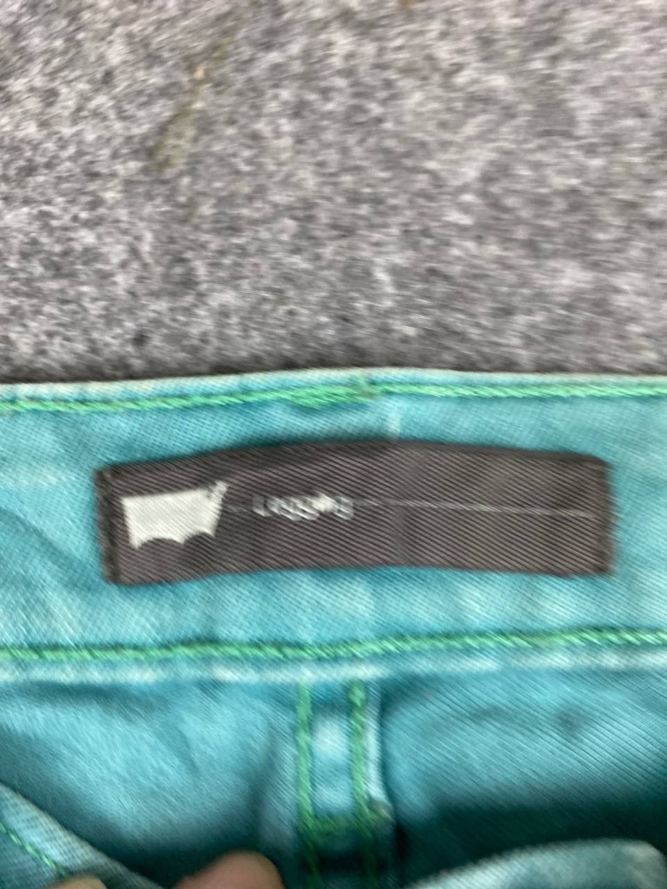 Levi's levis ladies legging green denim Size 34" / US 12 / IT 48 - 14 Thumbnail