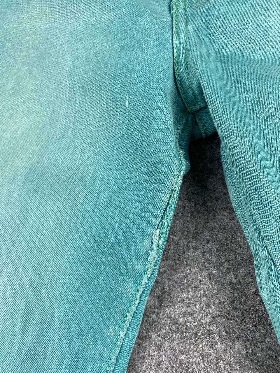 Levi's levis ladies legging green denim Size 34" / US 12 / IT 48 - 11 Thumbnail