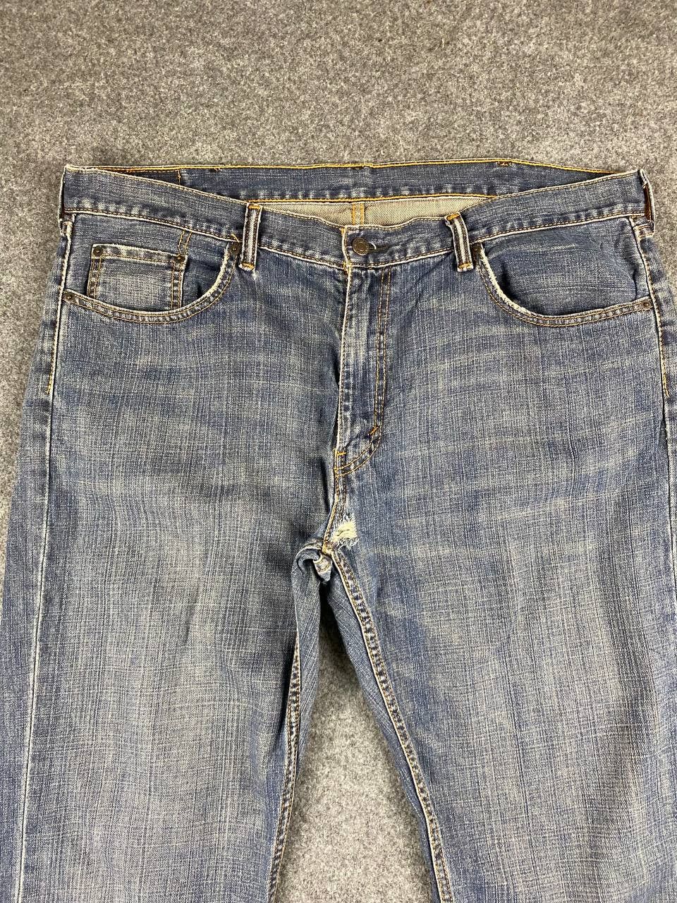 Levi's levis 559 relaxed straight distressed denim Size US 43 - 9 Thumbnail