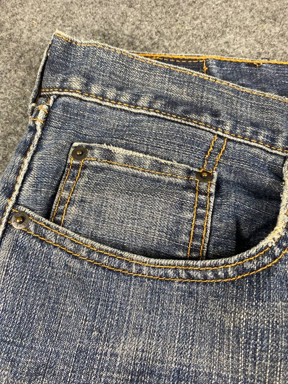 Levi's levis 559 relaxed straight distressed denim Size US 43 - 11 Thumbnail