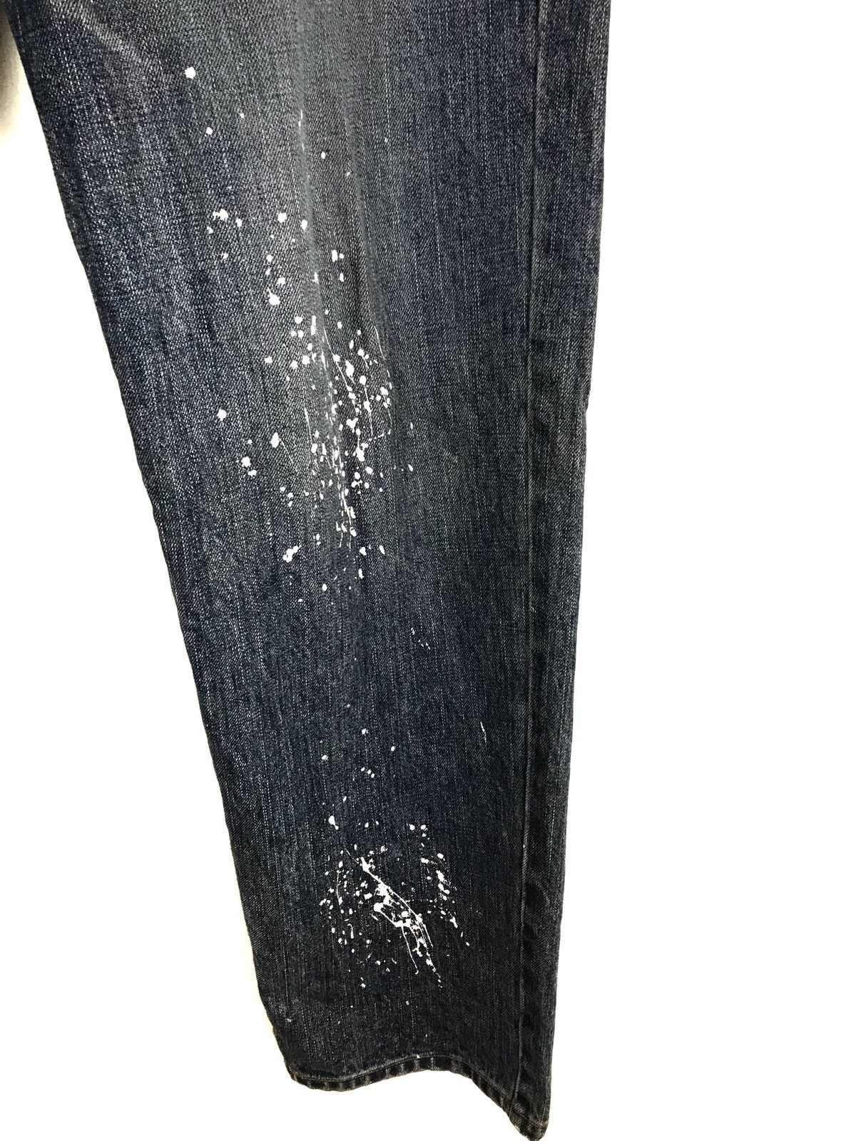 Kapital Vintage SEHM Japan Painted Denim Jeans Size US 32 / EU 48 - 6 Thumbnail